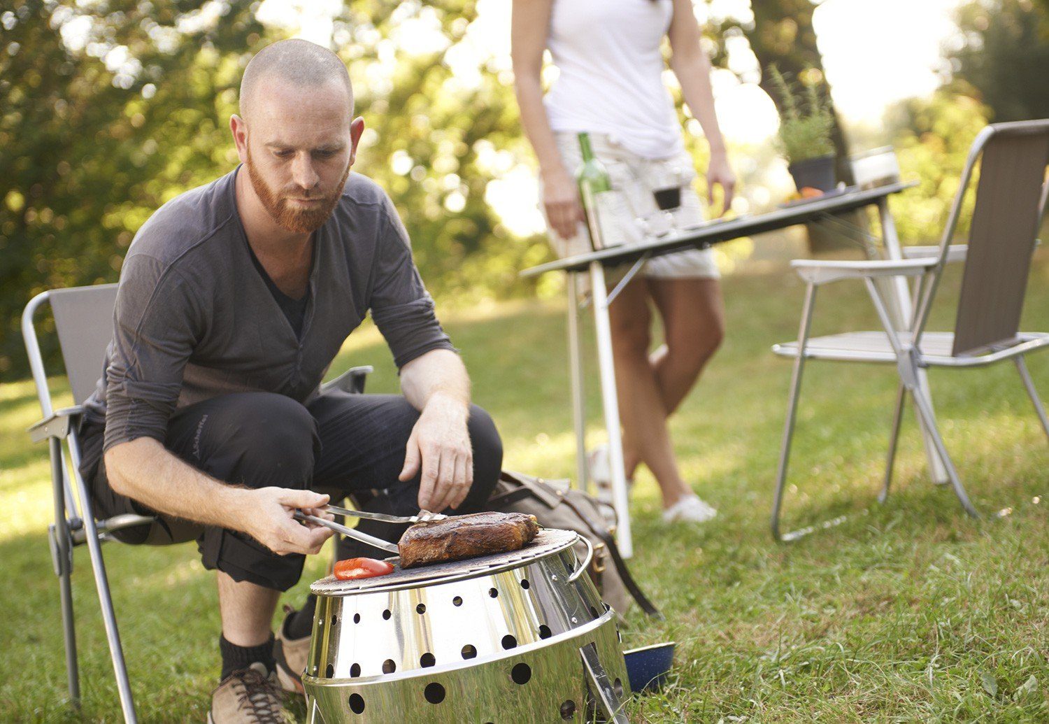 oder Feuerschale als nutzbar Ofen, Petromax Feuerschale Grill, Herd Atago -