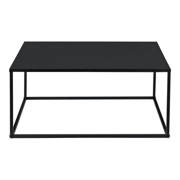 en.casa Couchtisch, »Lebus« Metall 38 x 85 x 85 cm Schwarz