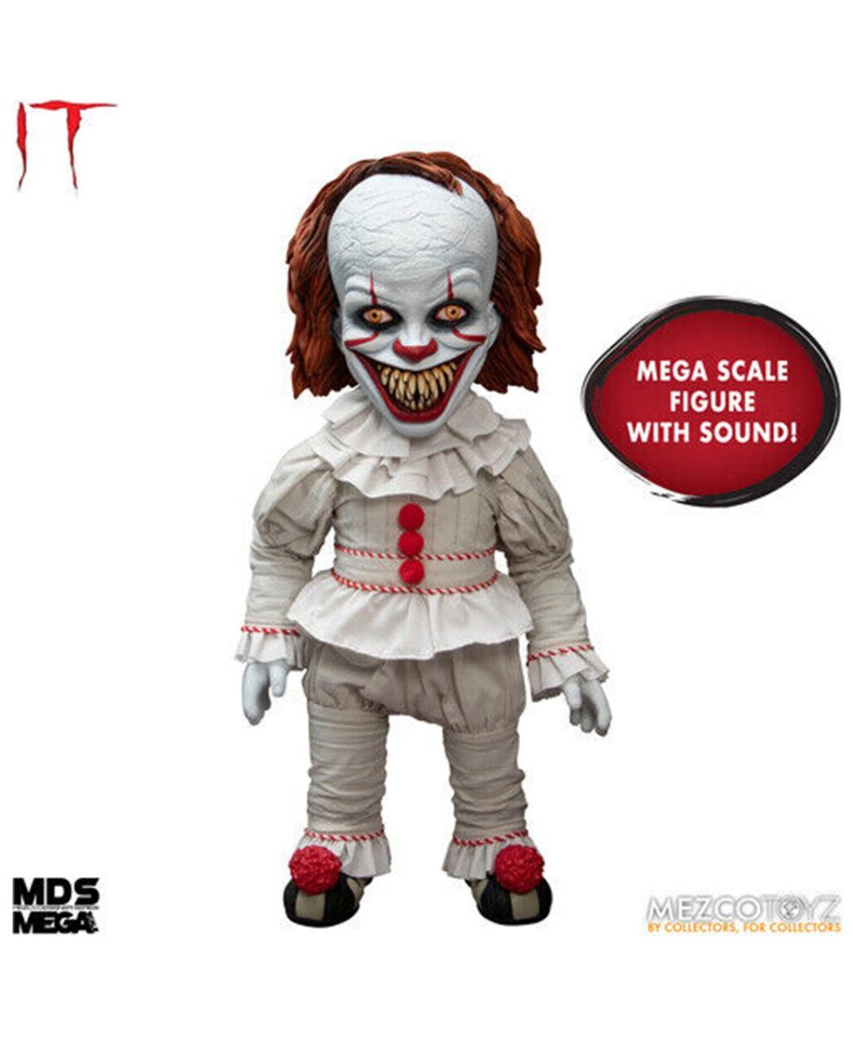 Horror-Shop Actionfigur Sinister Pennywise IT 2 MegaFigure with Sound 38cm