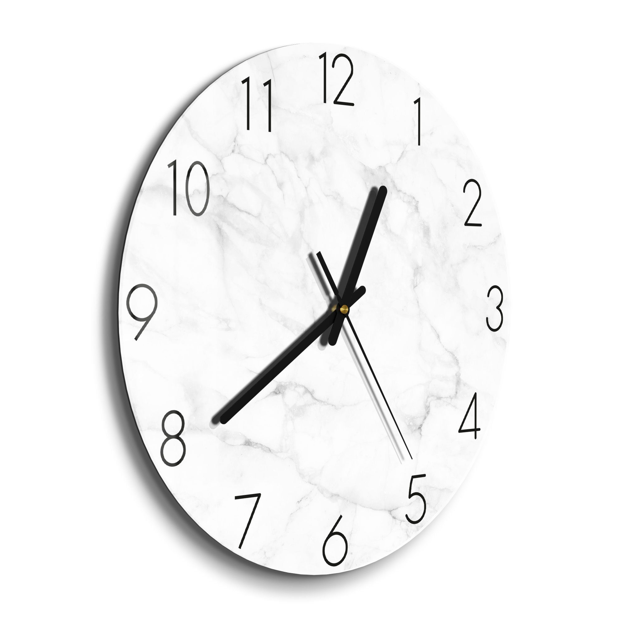 DEQORI Wanduhr 'Marmorplatte im Detail' (Glas günstig online kaufen