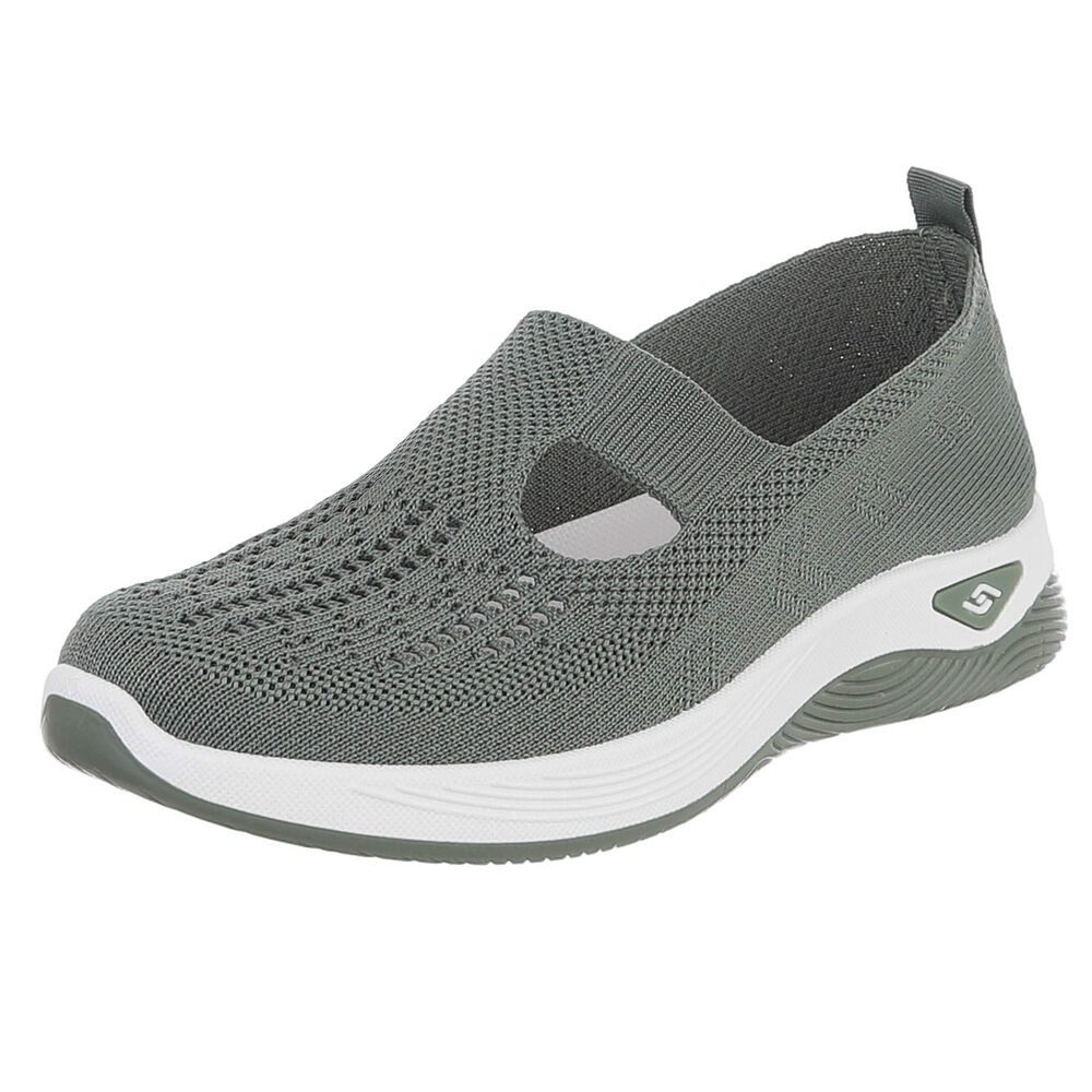 Ital-Design Trendy Damen Freizeit- und Alltagsschuh mit Komfort Slipper (91 günstig online kaufen
