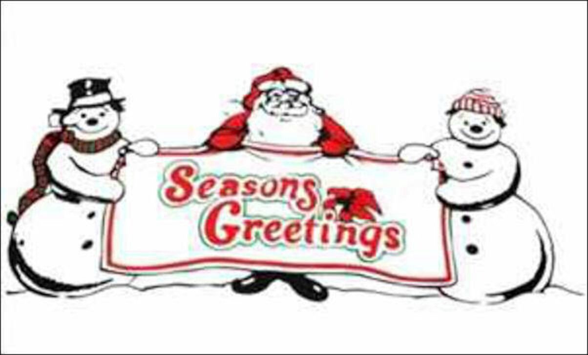 flaggenmeer Flagge Weihnachten Seasons Greetings 80 g/m²