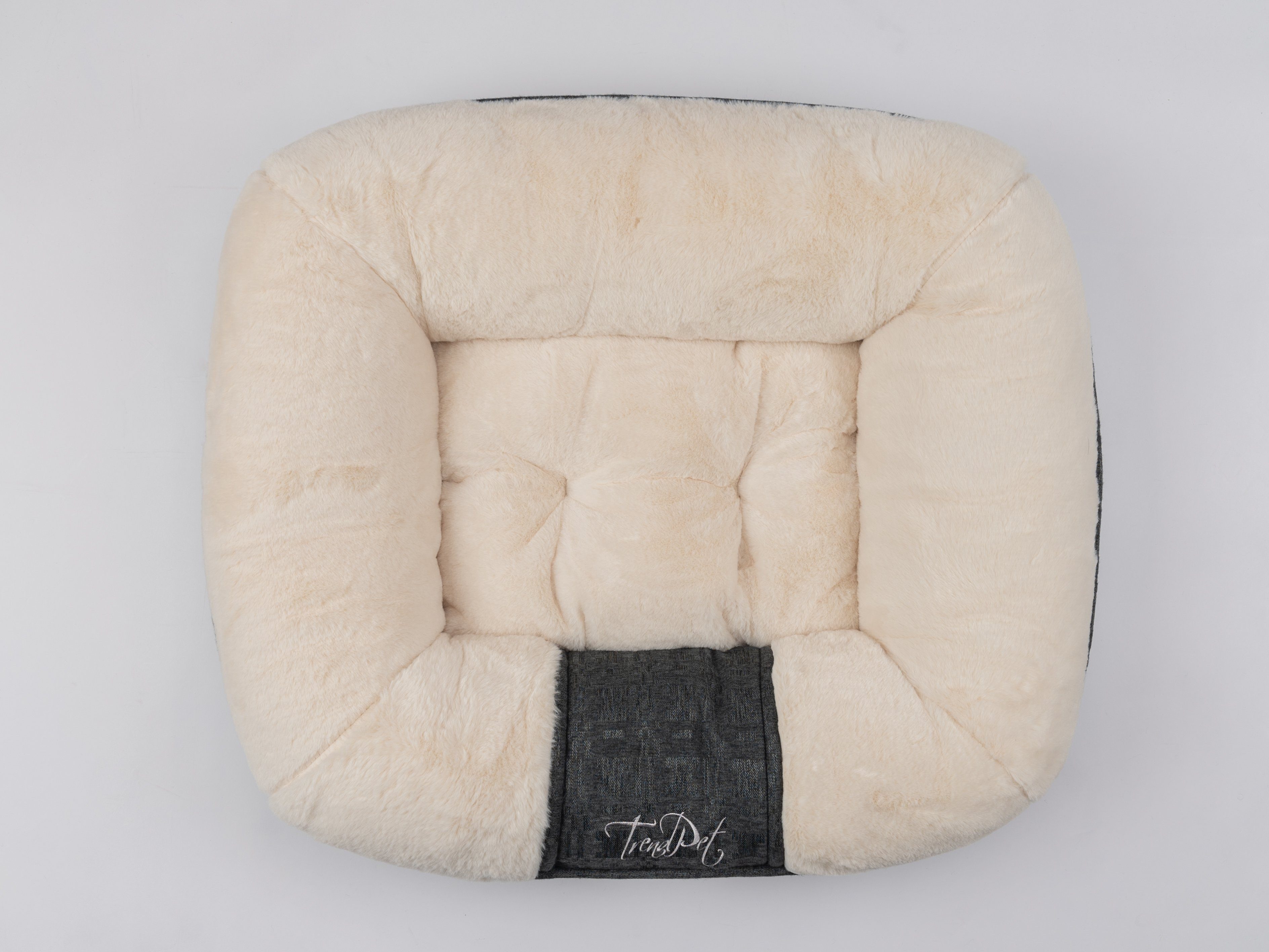 TrendPet Tierbett Hundebett "LunaLounge" Beige, 100% Polyester, in 3 Größen erhältlich – Bild 3 von 5