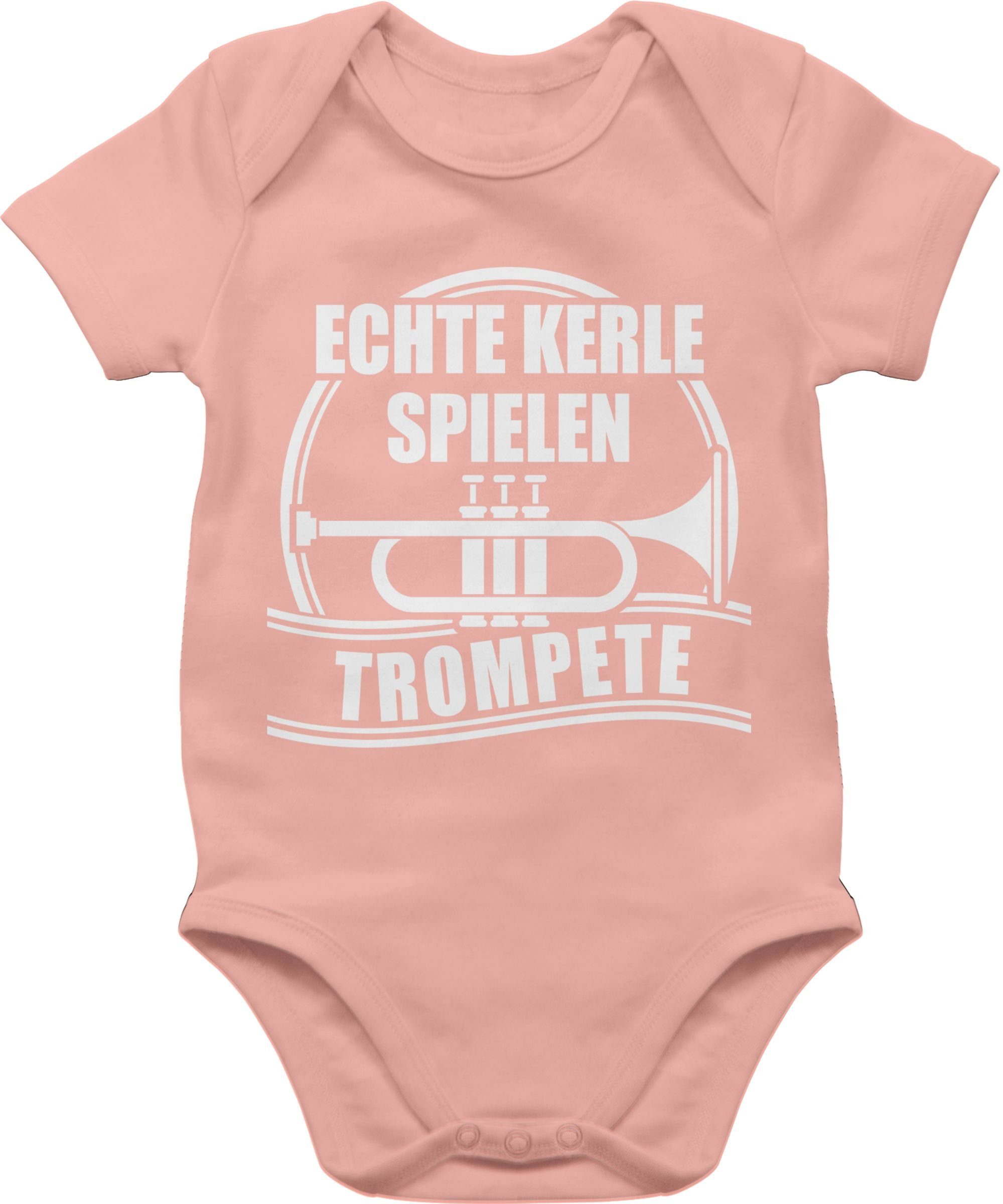Baby Body Shirtracer - 'Echte Kerle Spielen Trompete' Sprüche