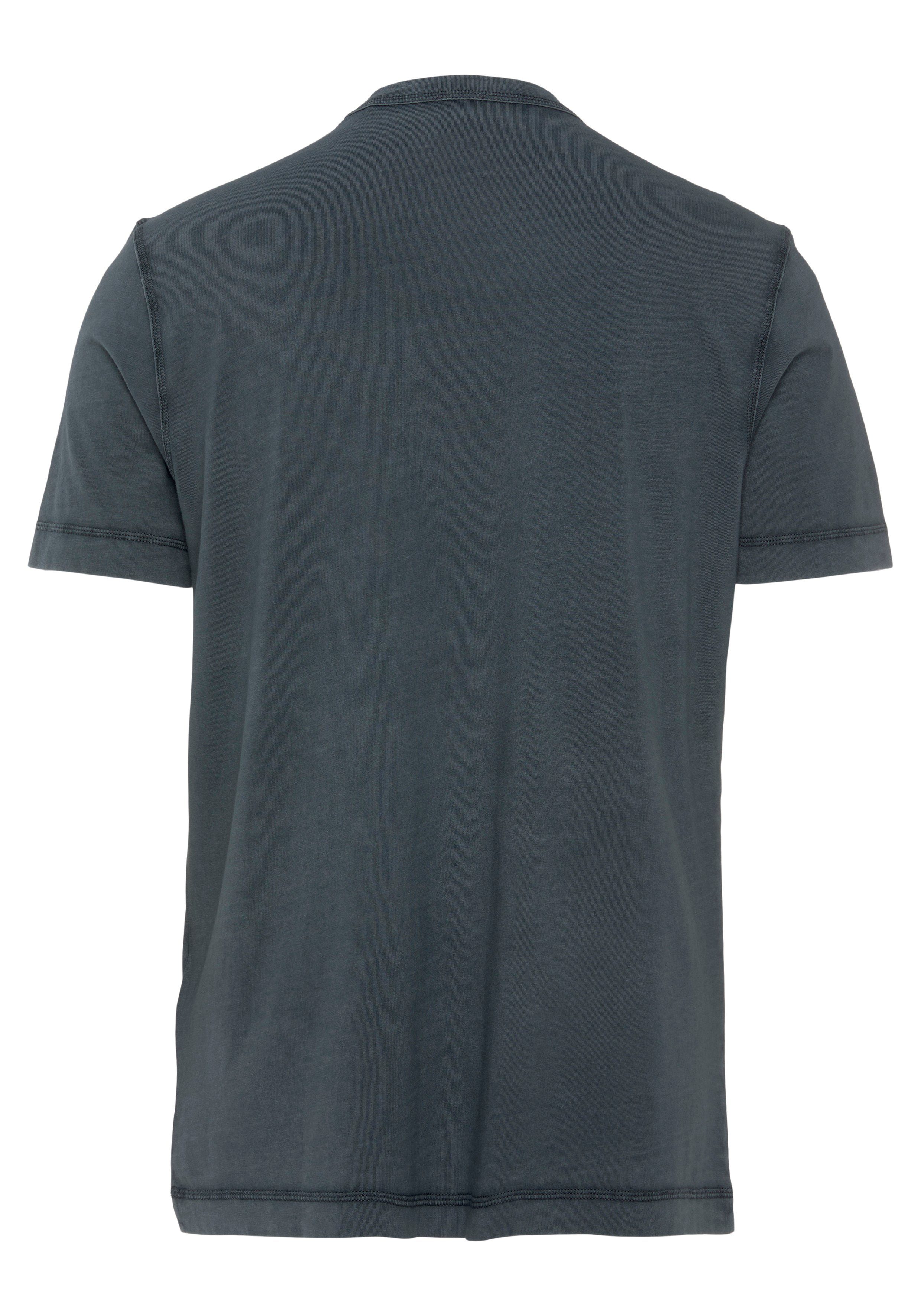BOSS ORANGE T-Shirt BOSS Green388 mit Tokks Open Markenlabel ORANGE