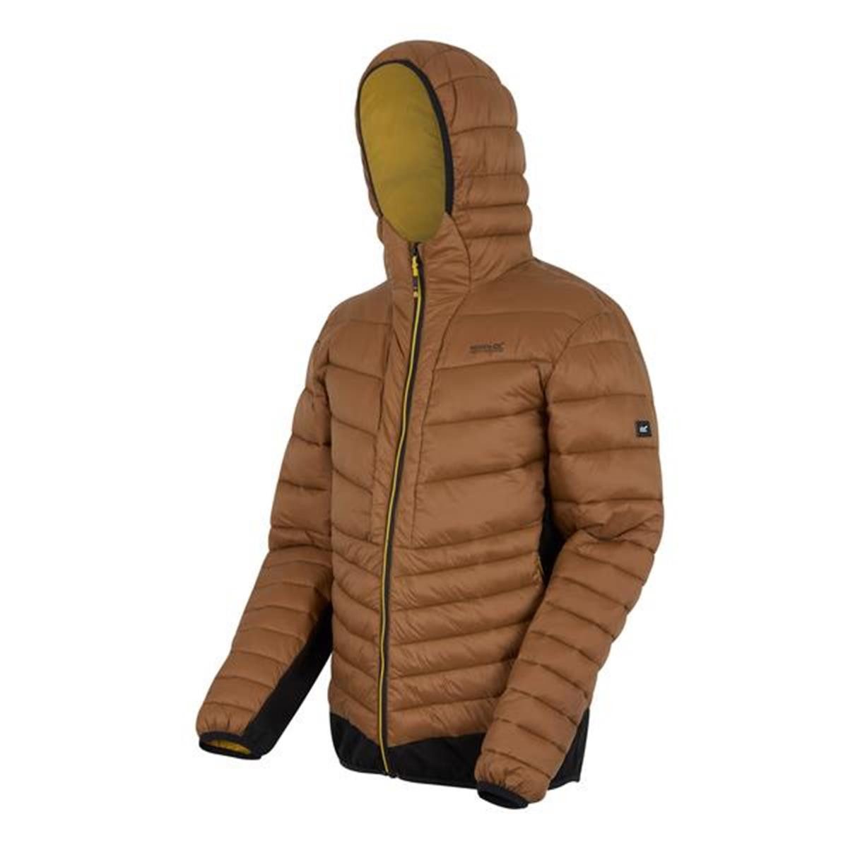 Outdoorjacke Herren Puffer Jacke - HoodedLeedreHybrd