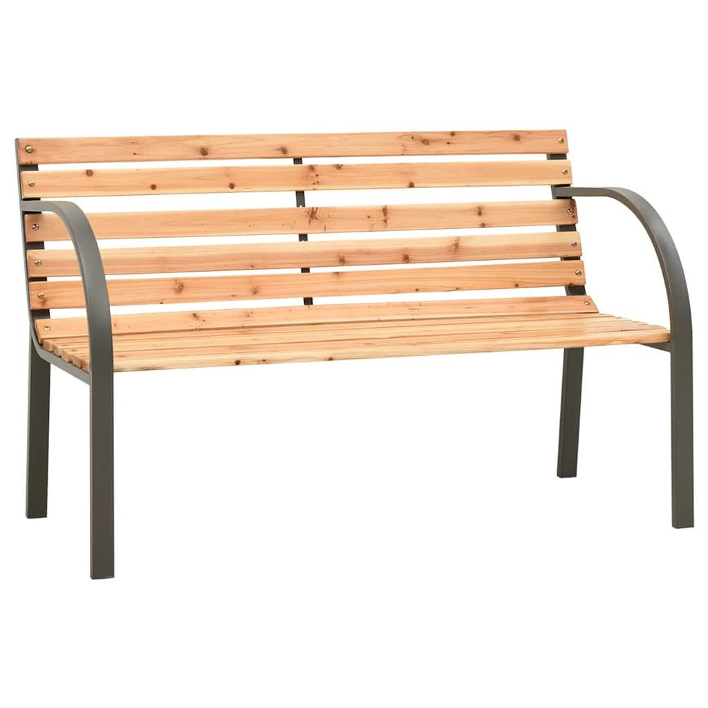 vidaXL Gartenbank Kinder-Gartenbank 81 cm Chinesisches Tannenholz (9-St)