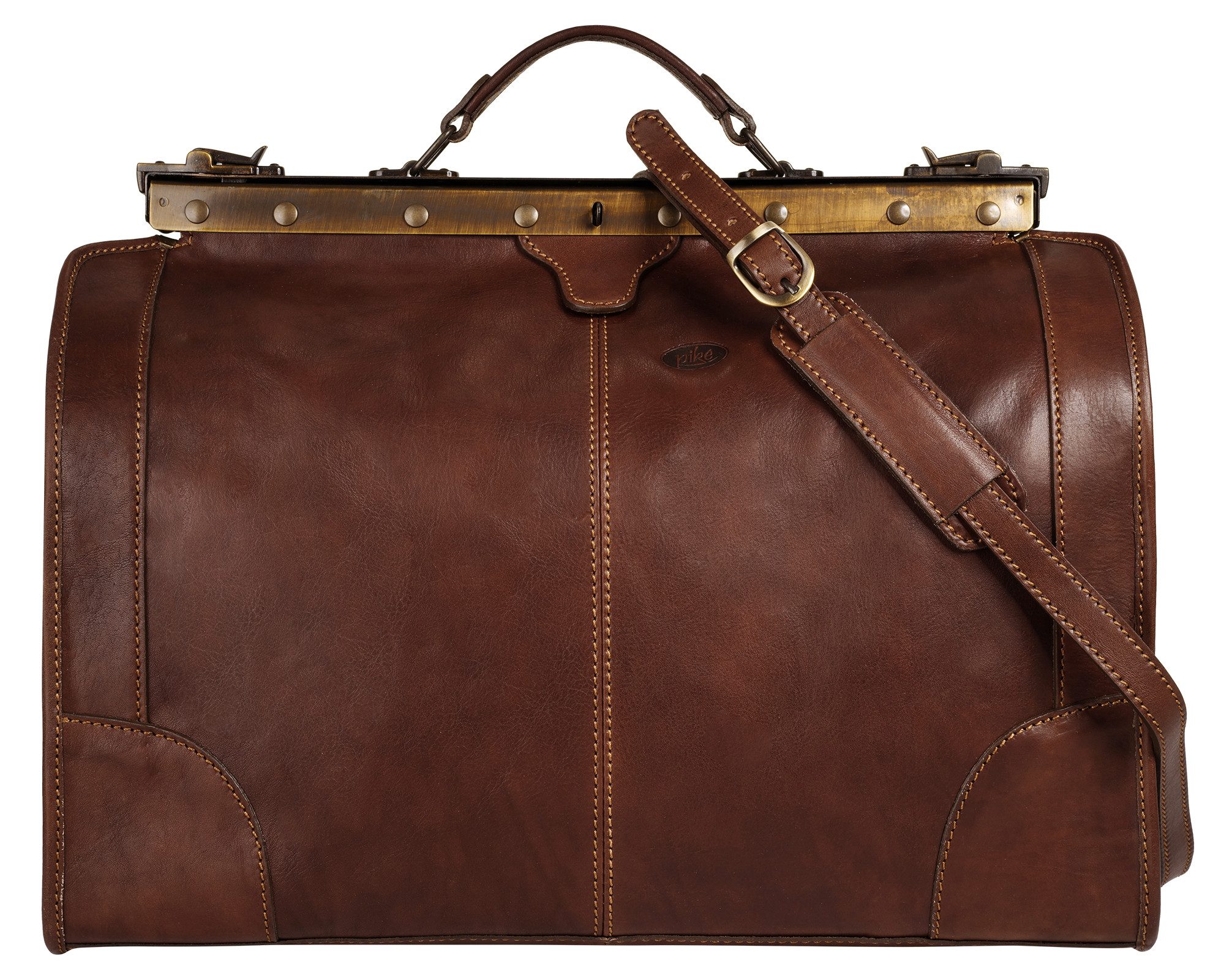 Piké Reisetasche LOMBARDIA MEDIUM, echt Leder, Made in Italy günstig online kaufen