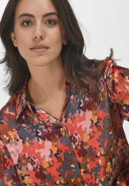 Emilia Lay Longbluse Silk mit Knopfleiste