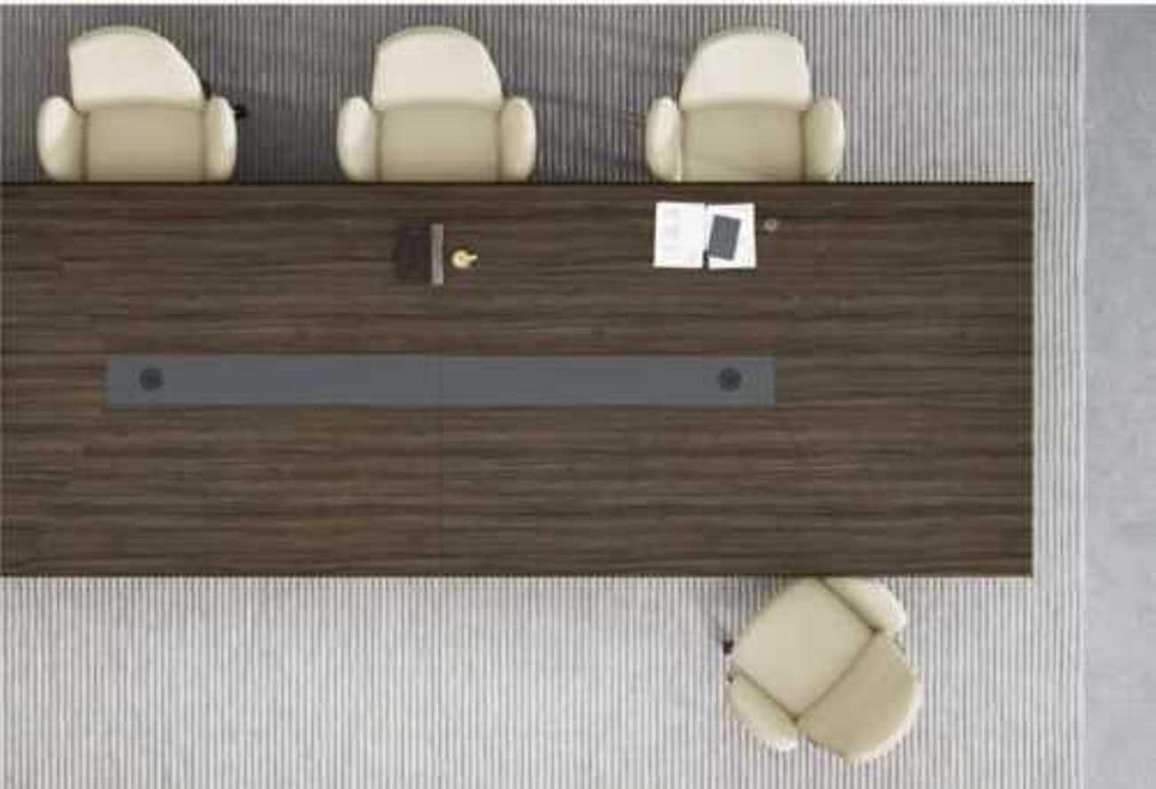 Made Brauner Möbel Konferenztisch Europa JVmoebel in Konferenztisch (1-St., Moderner Konferenztisch), 1x Büro Besprechungstisch nur