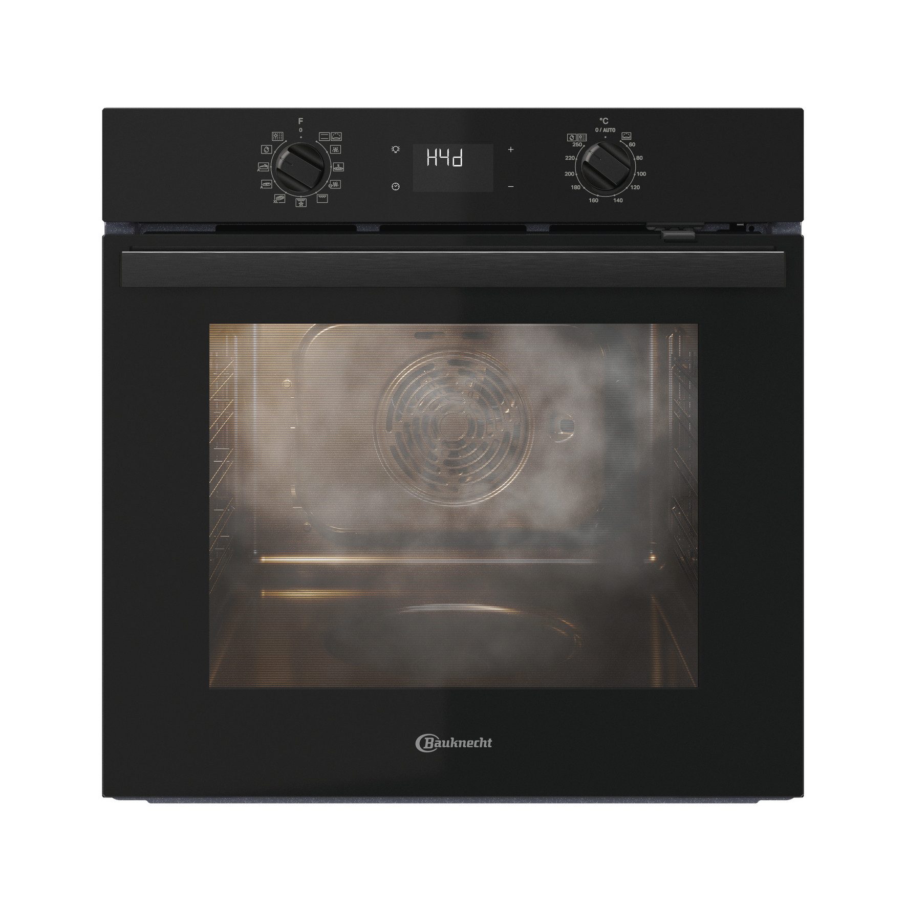 BAUKNECHT Einbaubackofen BBA285PU0K, Hydrolyse, FlexiClean - zwei mühelose Reinigungsfunktionen