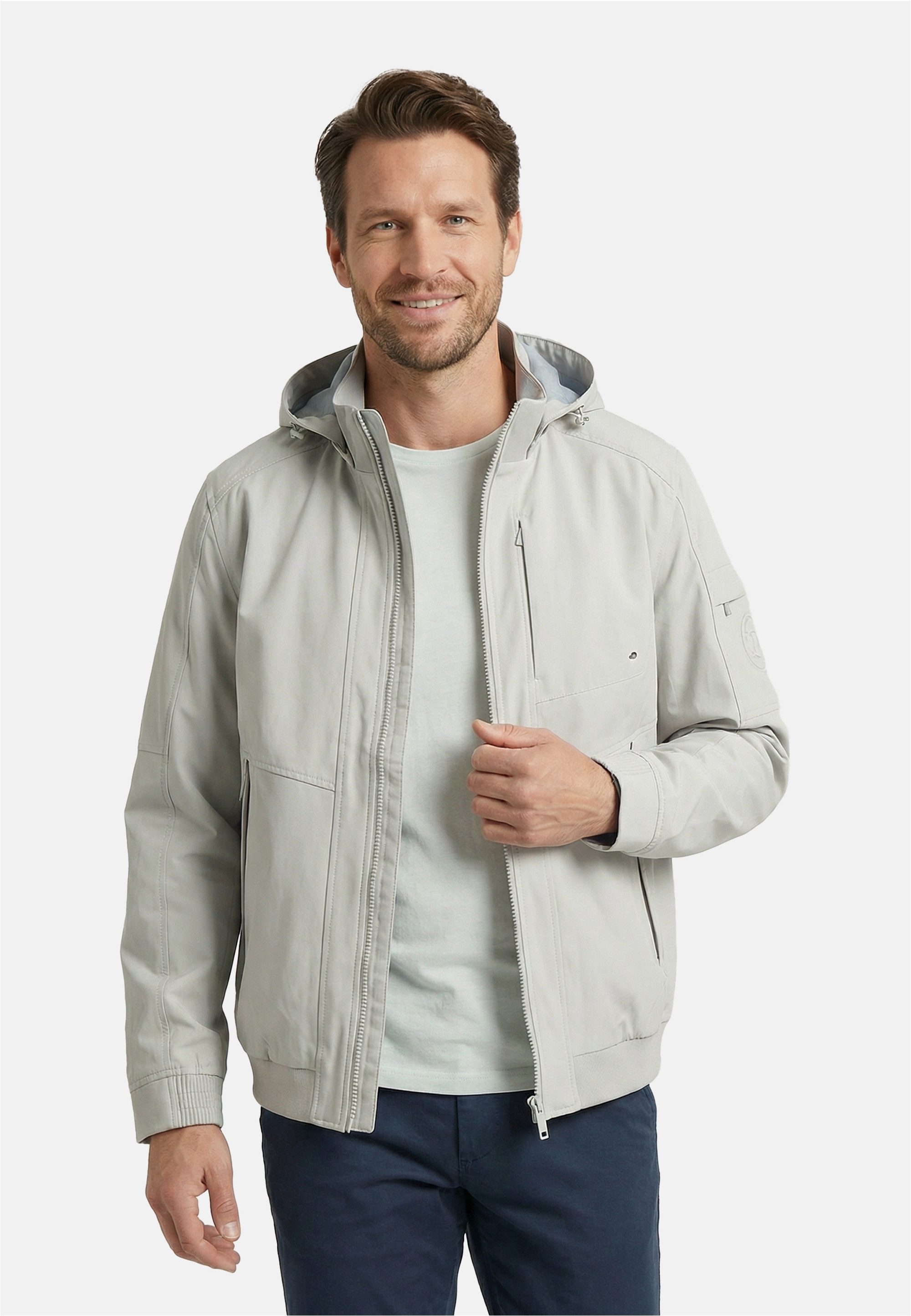 New Canadian Outdoorjacke (1-St) mit kuscheligem Stehkragen
