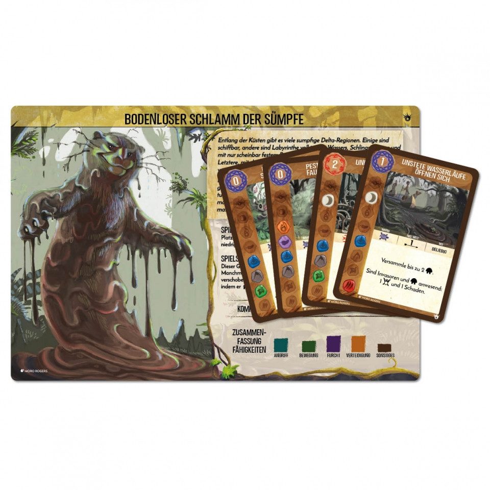 Phalanx Games Spiel, Spirit Island - Bodenloser Schlamm der Sümpfe (Mini-Eweiterung) - deutsch