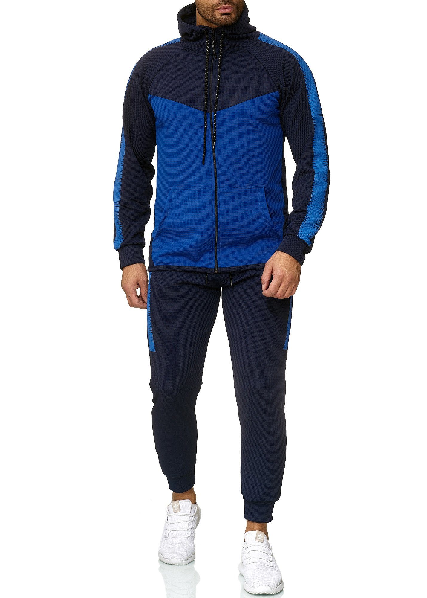 OneRedox Jogginganzug 1053AC (Sportanzug Jogger Trainingsanzug), Fitness Freizeit Casual