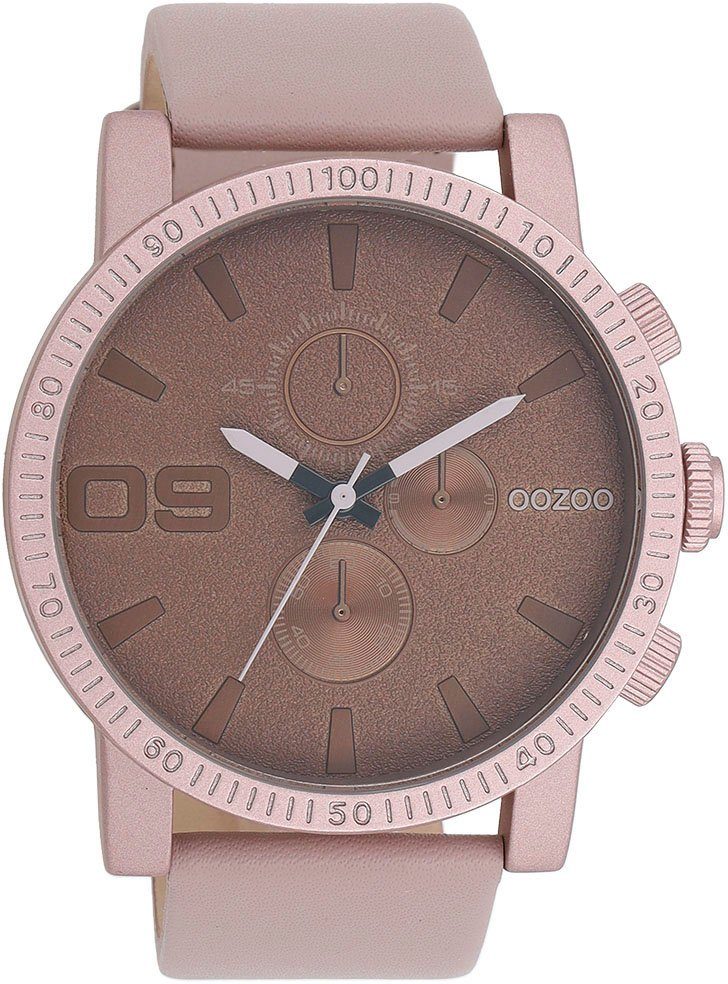 OOZOO Quarzuhr C11218, Armbanduhr, Herrenuhr, Lederarmband, günstig online kaufen