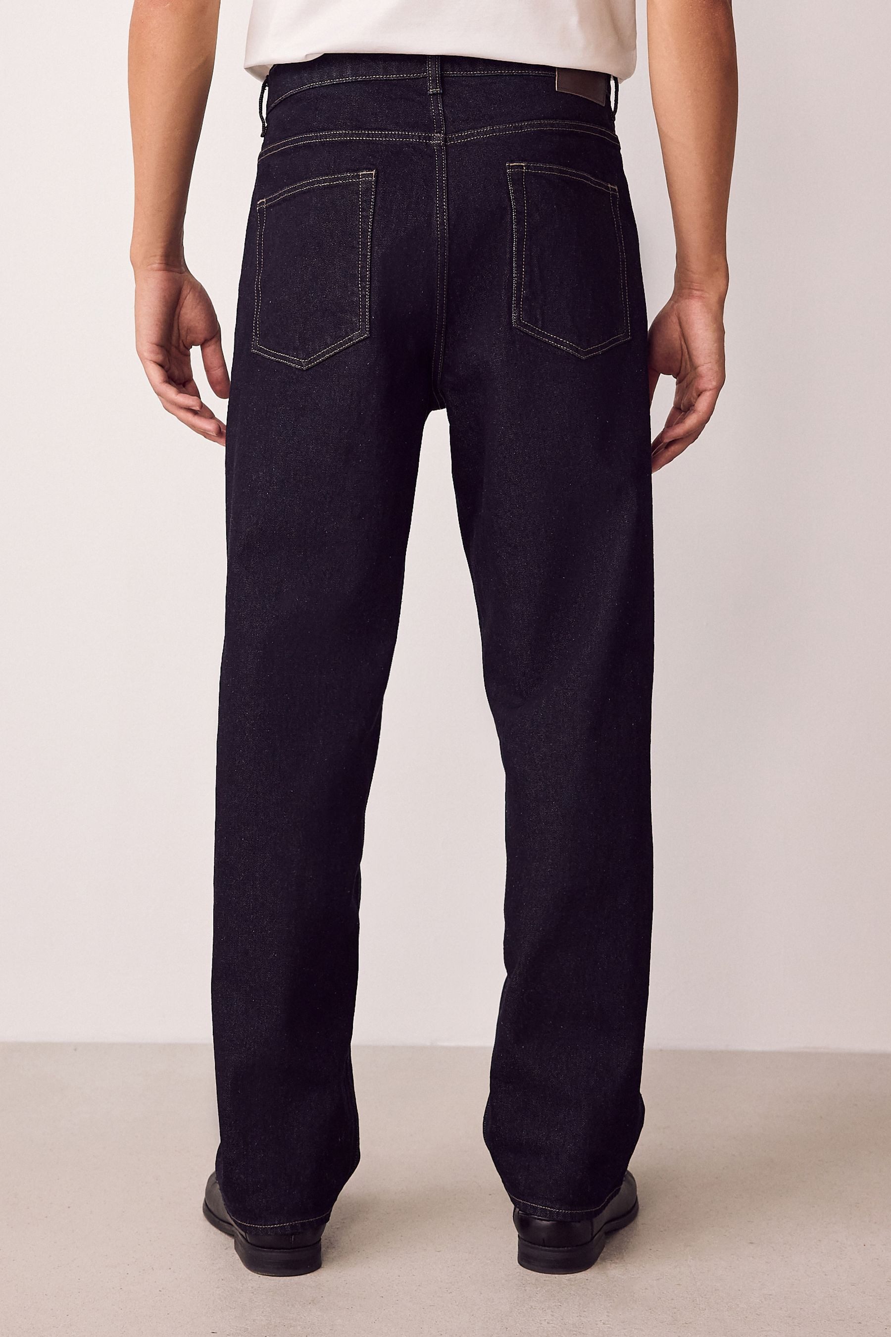 Next Relax-fit-Jeans Relaxed Fit Denim-Jeans mit Vintage-Waschung (1-tlg) günstig online kaufen