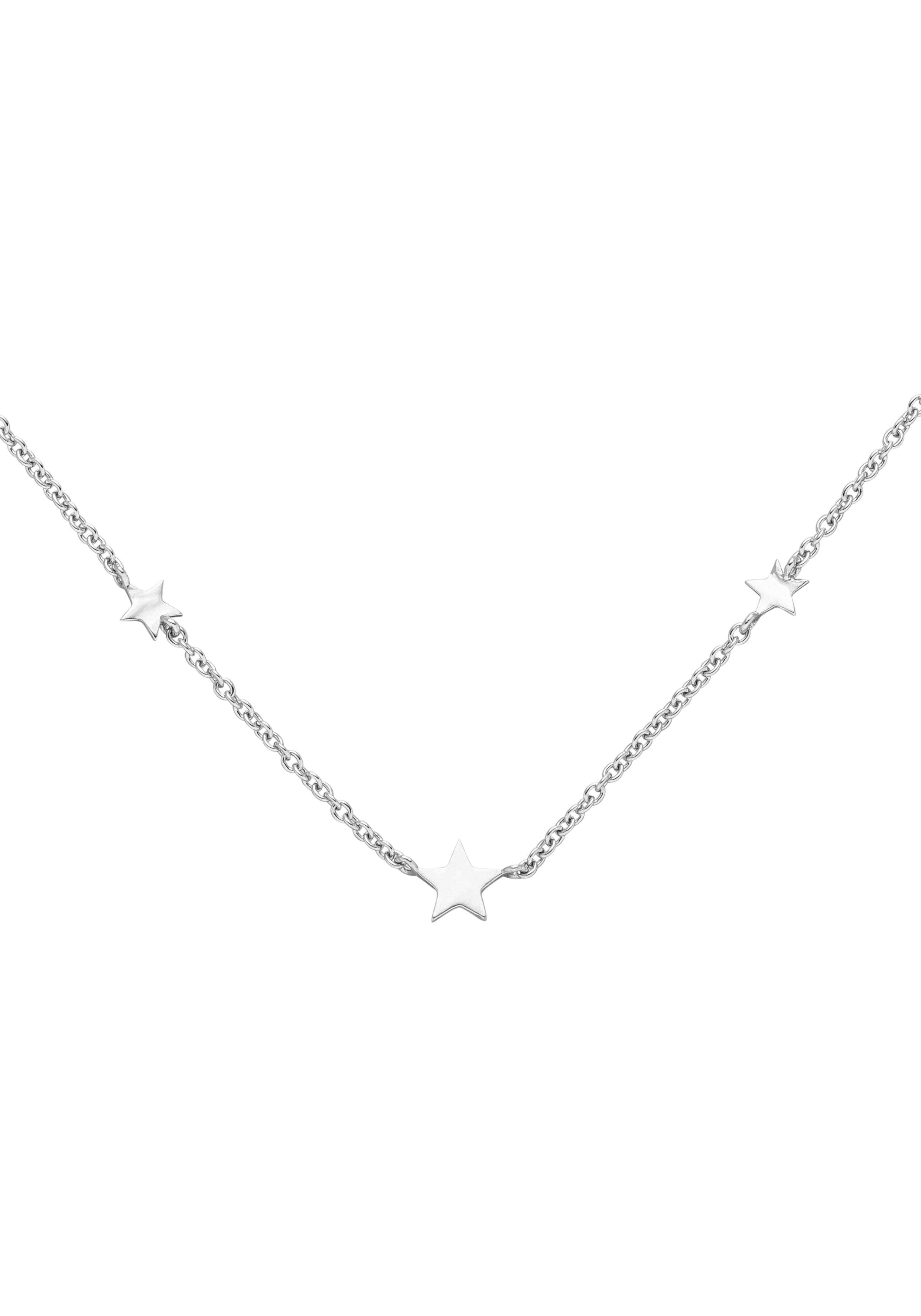 JOBO Collier Kette mit 3 Sternen, 925 Silber 43 cm günstig online kaufen