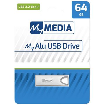 MyMedia MyAlu - 64 GB - USB Typ-A - 3.2 Gen 1 (3.1 Gen 1 USB-Stick