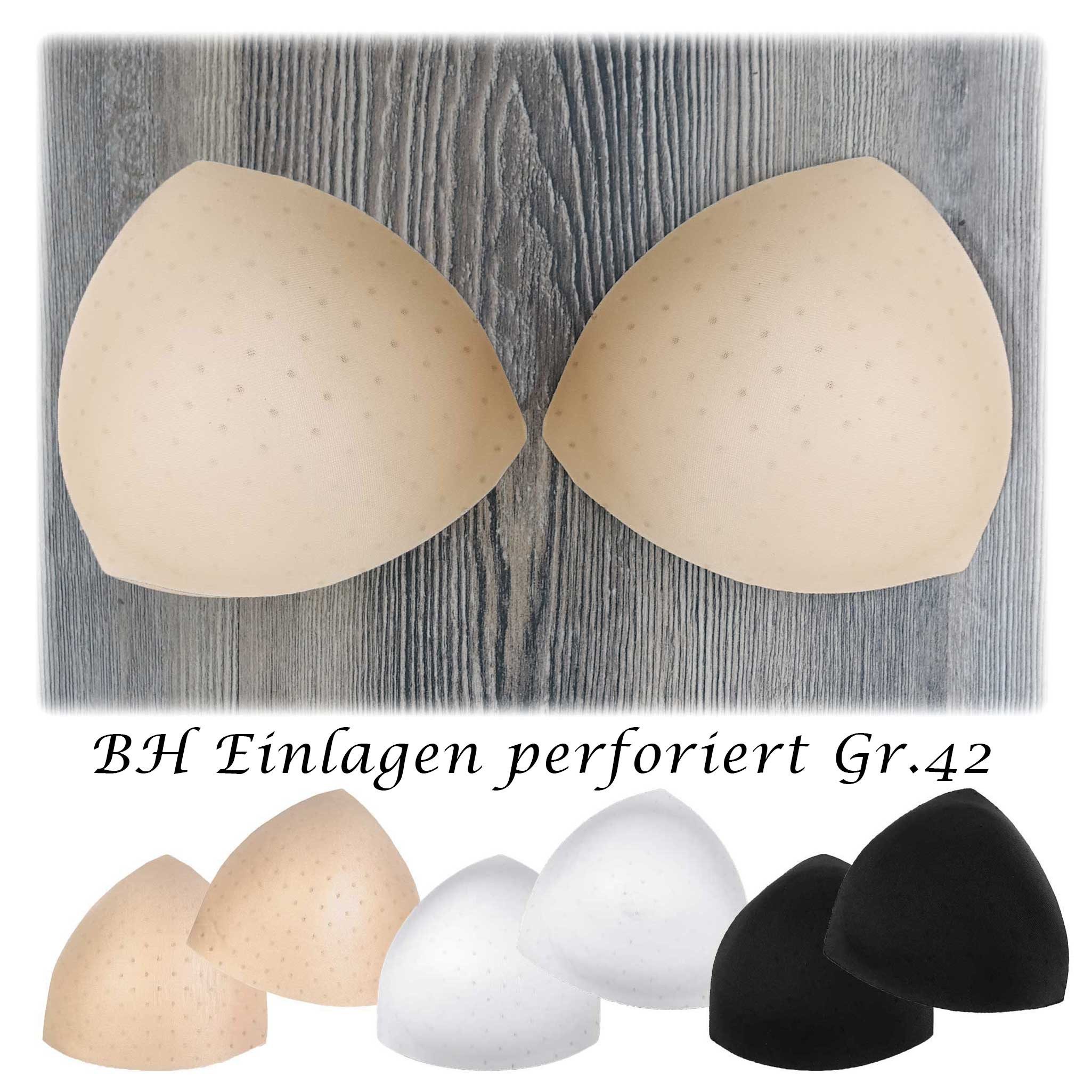 maDDma BH-Einlagen BH Einlagen perforiert 1 Paar Gr. 42 Einlagen für Bikini günstig online kaufen