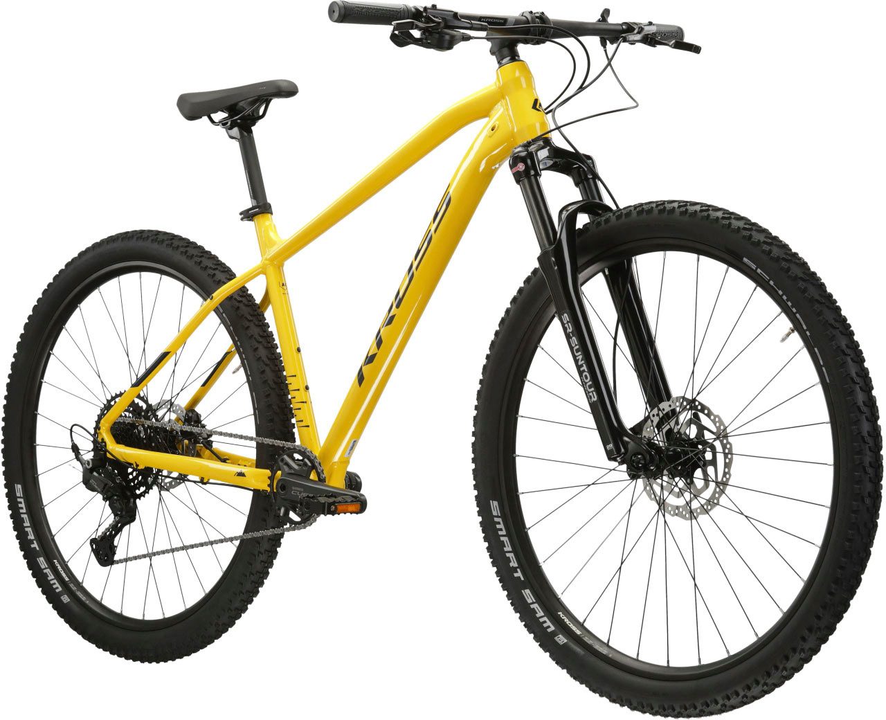 Kross Mountainbike Hardtail Level 4.0, 10 Gang Shimano CUES U6000 Schaltwerk, Kettenschaltung