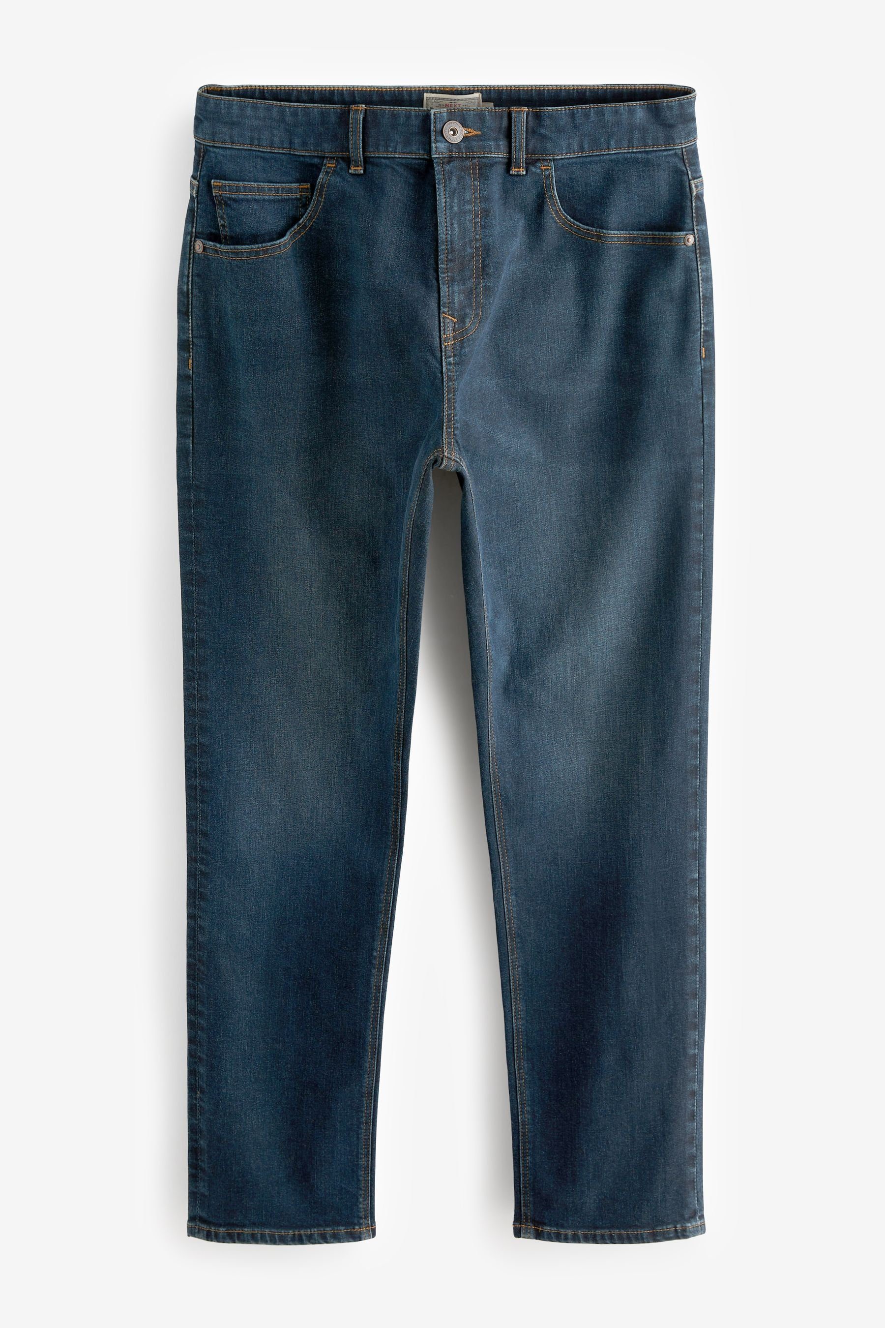Next Slim-fit-Jeans Essential Slim Fit Jeans mit Stretch (1-tlg) Dark Blue