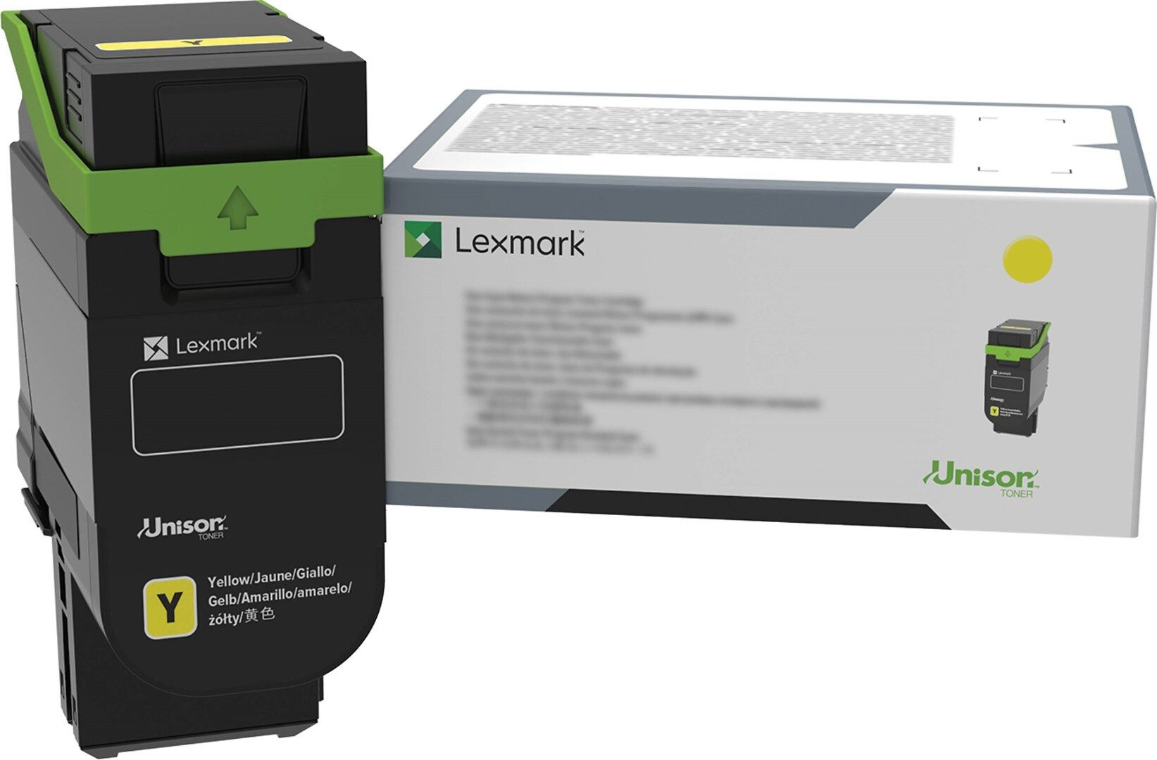 Lexmark Tonerpatrone LEXMARK Gelb - original - Box - Tonerpatrone LCCP, LRP