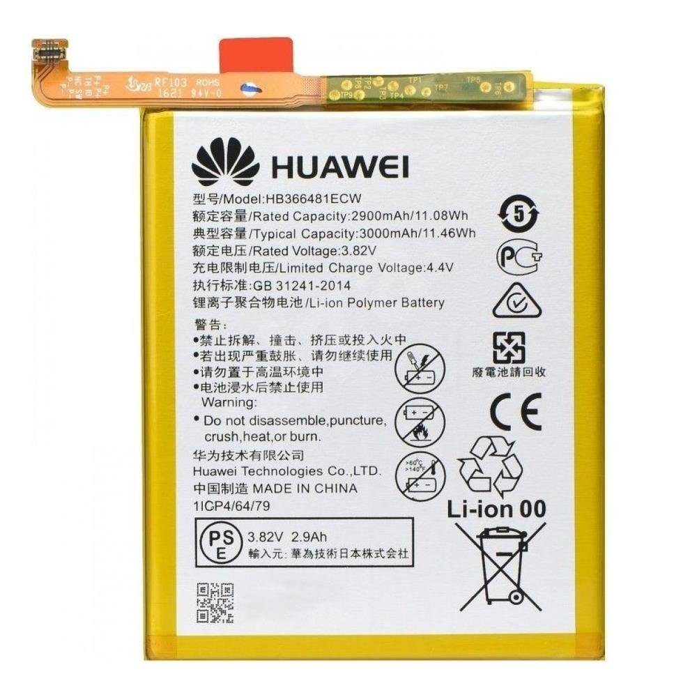 / HB366481ECW / Huawei ZMC Battery Lite Batterie Original P20 Akku P10 / P8 Lite 3000mAh Lite Handy-Akku, 2017