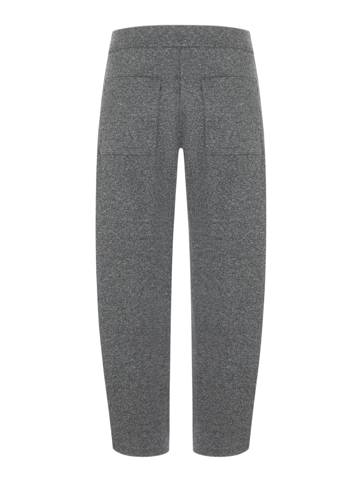 Cambio Stoffhose grau, Casual, Viskose, Meliert, Straight Leg, Mittel