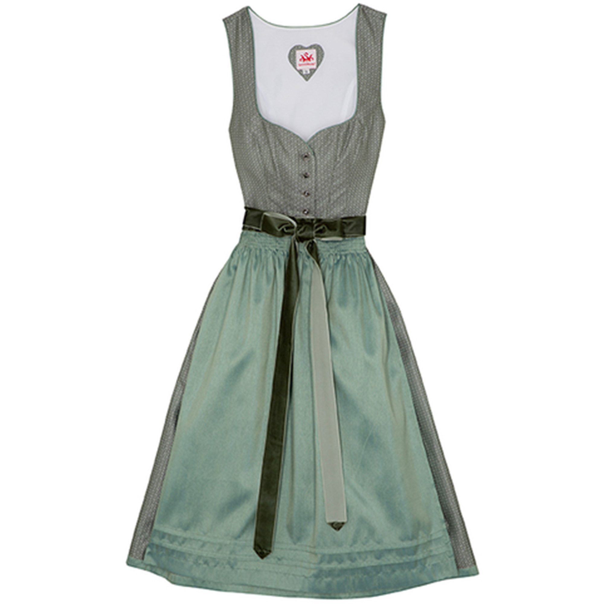 Spieth & Wensky Dirndl Deich Dirndl Dirndl Deich Lange-Dirndl Kleid 2-teiliges Trachtenkleid