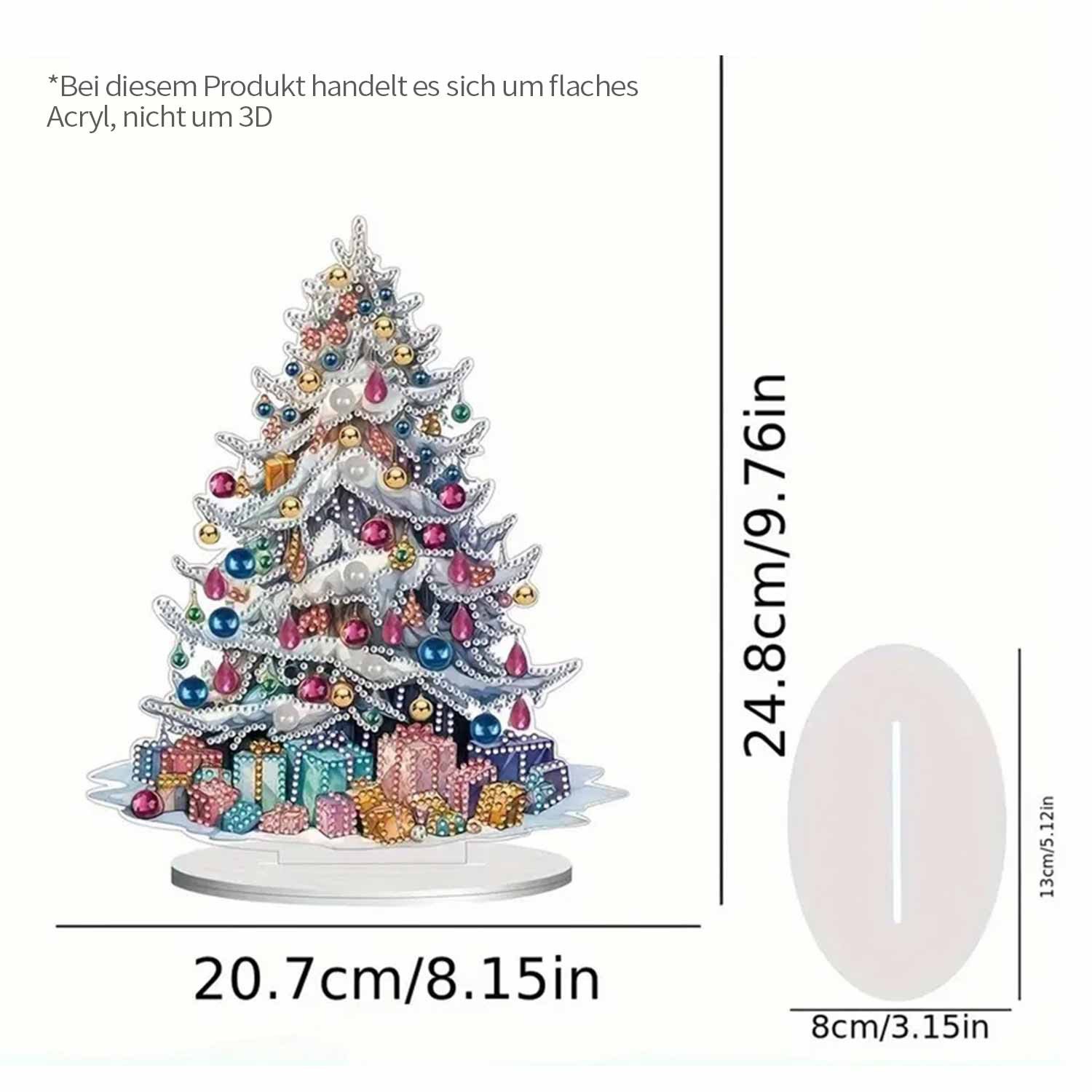 Refttenw Kreativset 5D Diamant Malerei Zubehör Set für Weihnachtsbaum DIY G günstig online kaufen