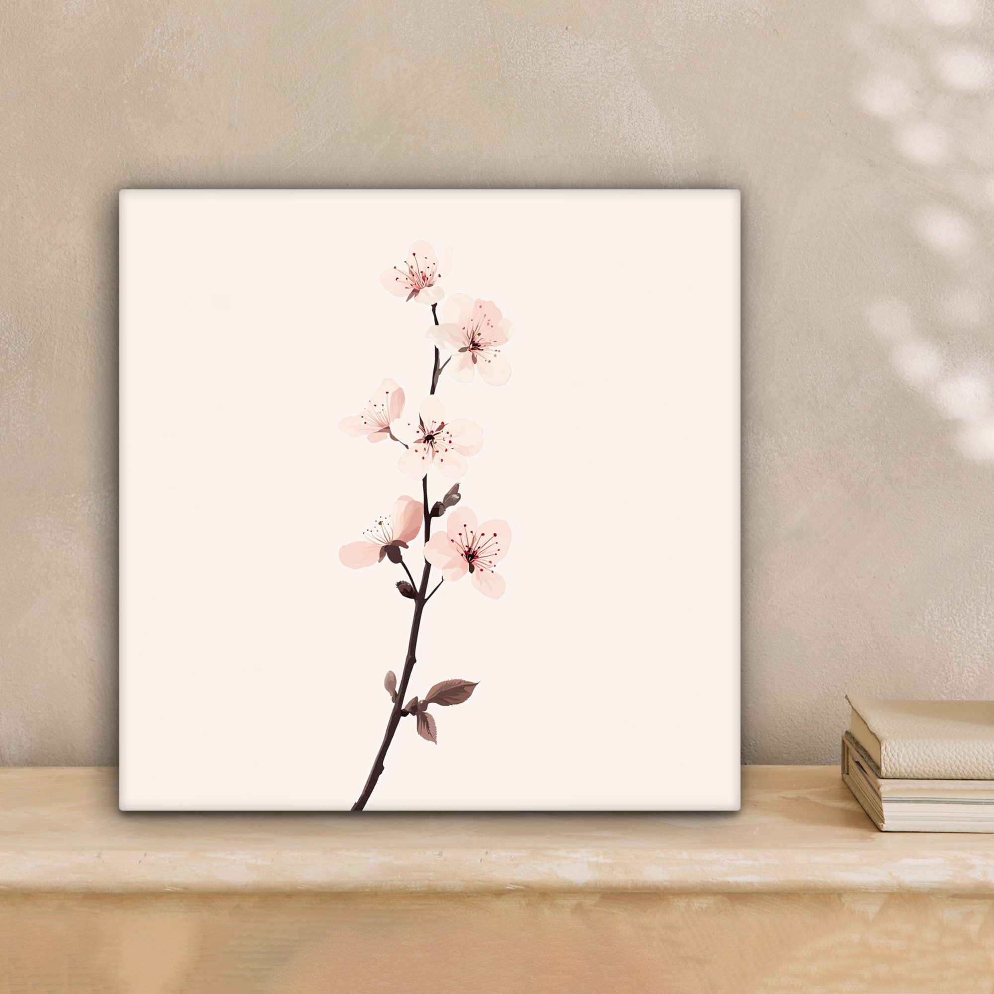 OneMillionCanvasses® Leinwandbild Minimalistisch - Blüte - günstig online kaufen