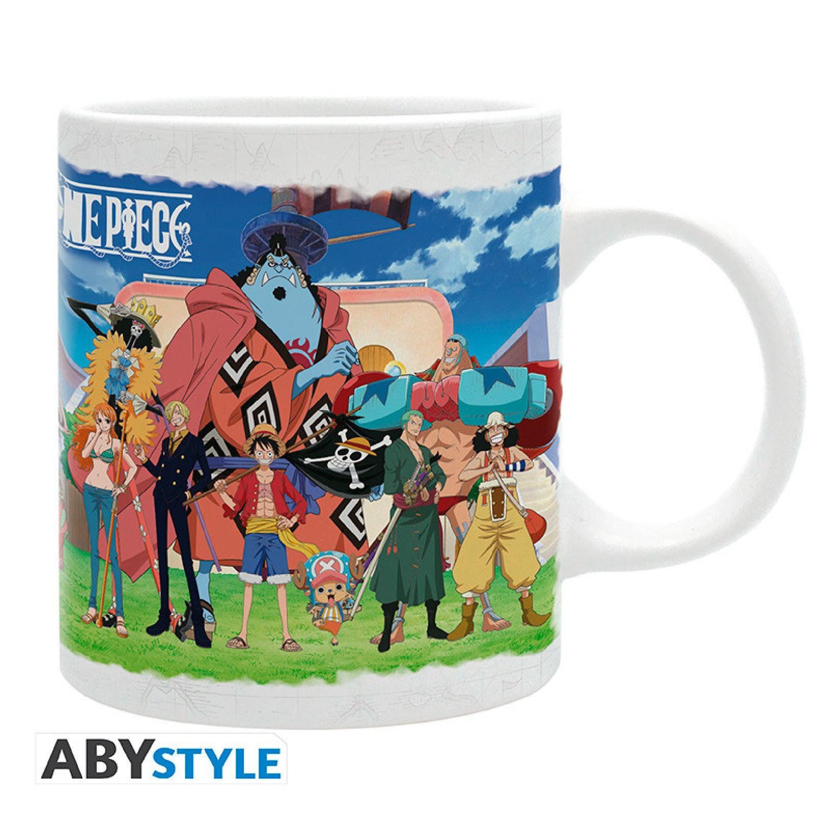 ABYstyle Tasse ONE PIECE - Tasse - 320 ml - Crew on the Thousand Sunny