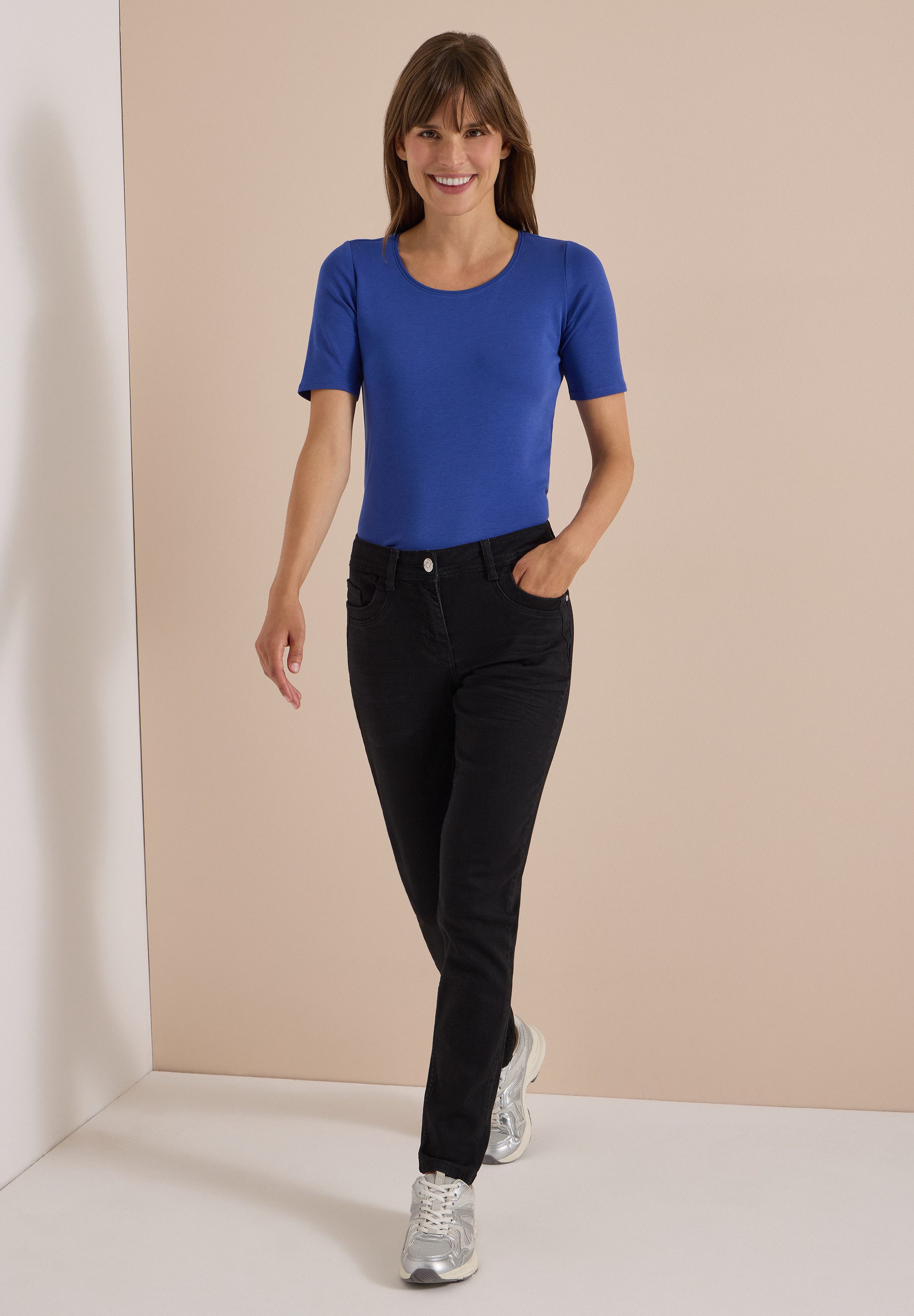 CECIL Comfort-fit-Jeans Middle Waist – Bild 4 von 5