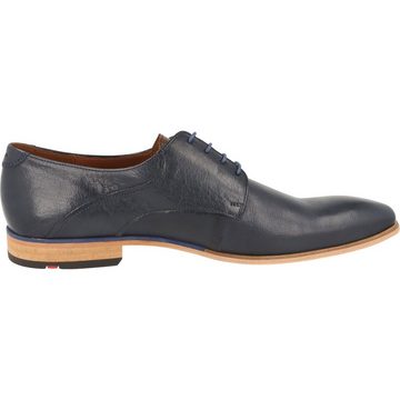 Lloyd Men Dubai 17-114-33 Herren Schuhe Derby Business Schnürer Leder Dunkelblau Schnürschuh