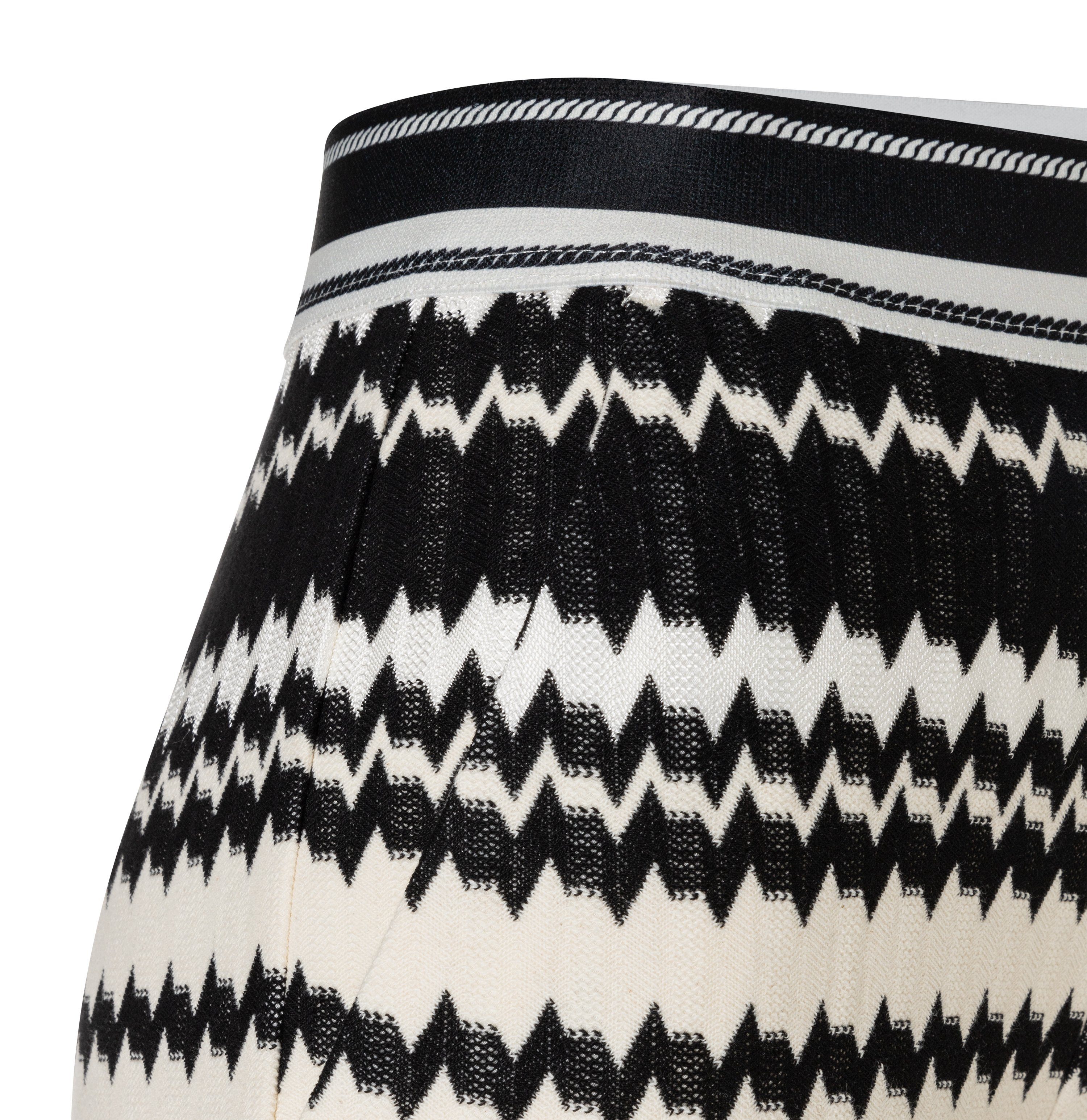 MAC Stoffhose Palazzo Cropped