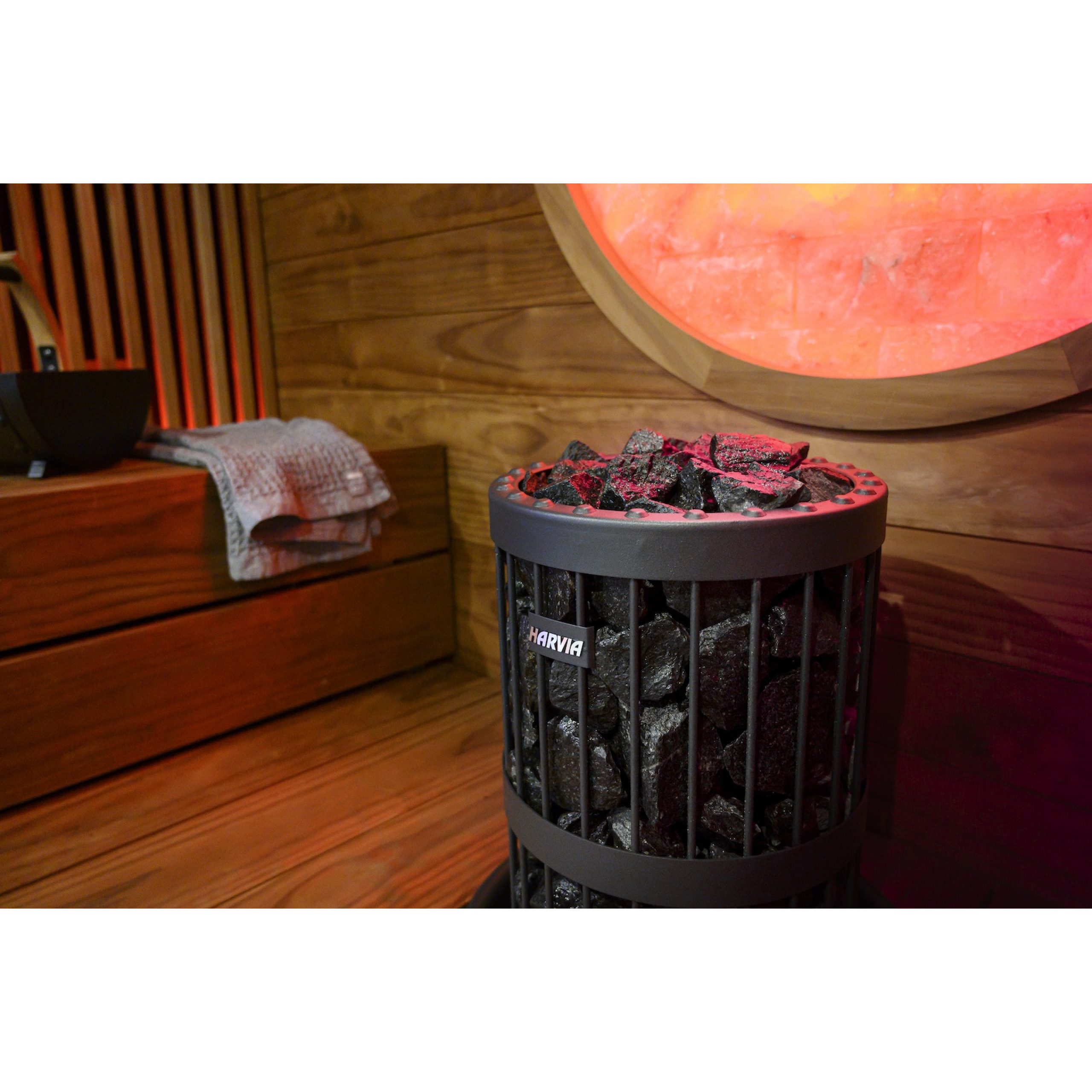 HARVIA Saunaofen Harvia Legend Home WiFi PO110FC 11 kW Black Saunaofen inkl. Fenix