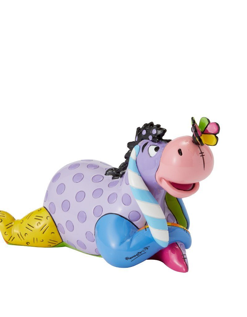 enesco Dekofigur Esel I-Aah mit Schmetterling, mini, Disney BRITTO Collection, Sammelfigur