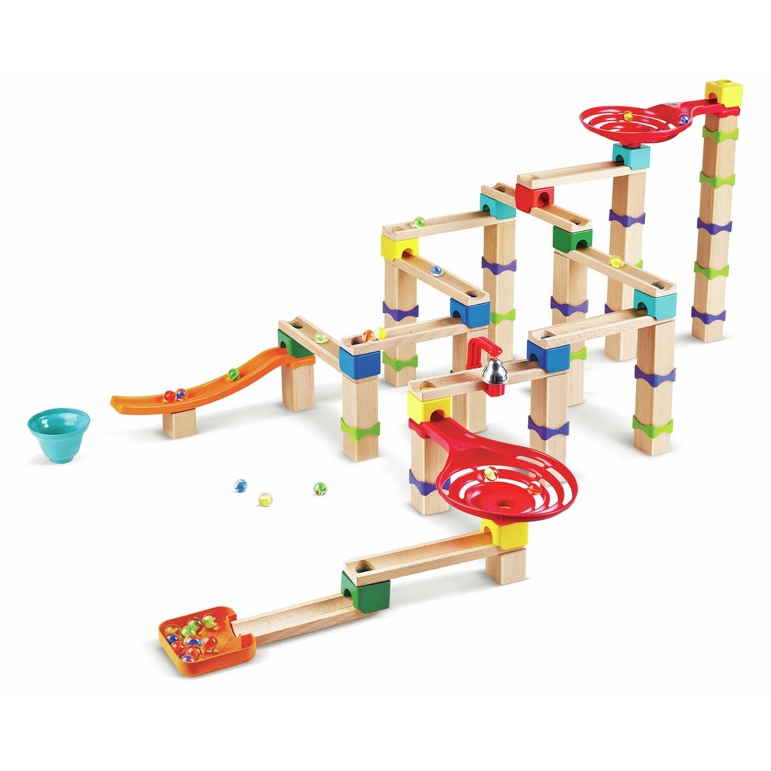 Hape Kugelbahn E1100 Kunterbunte Murmelbahn