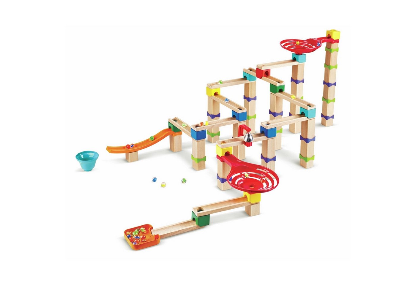 Hape Kugelbahn E1100 Kunterbunte Murmelbahn