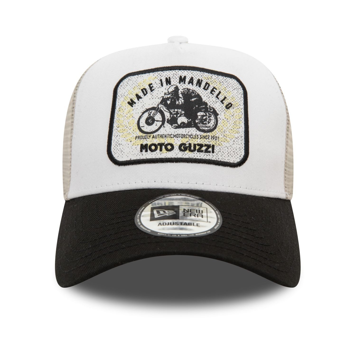 New Era Trucker Cap AFrame Trucker HERITAGE Moto Guzzi