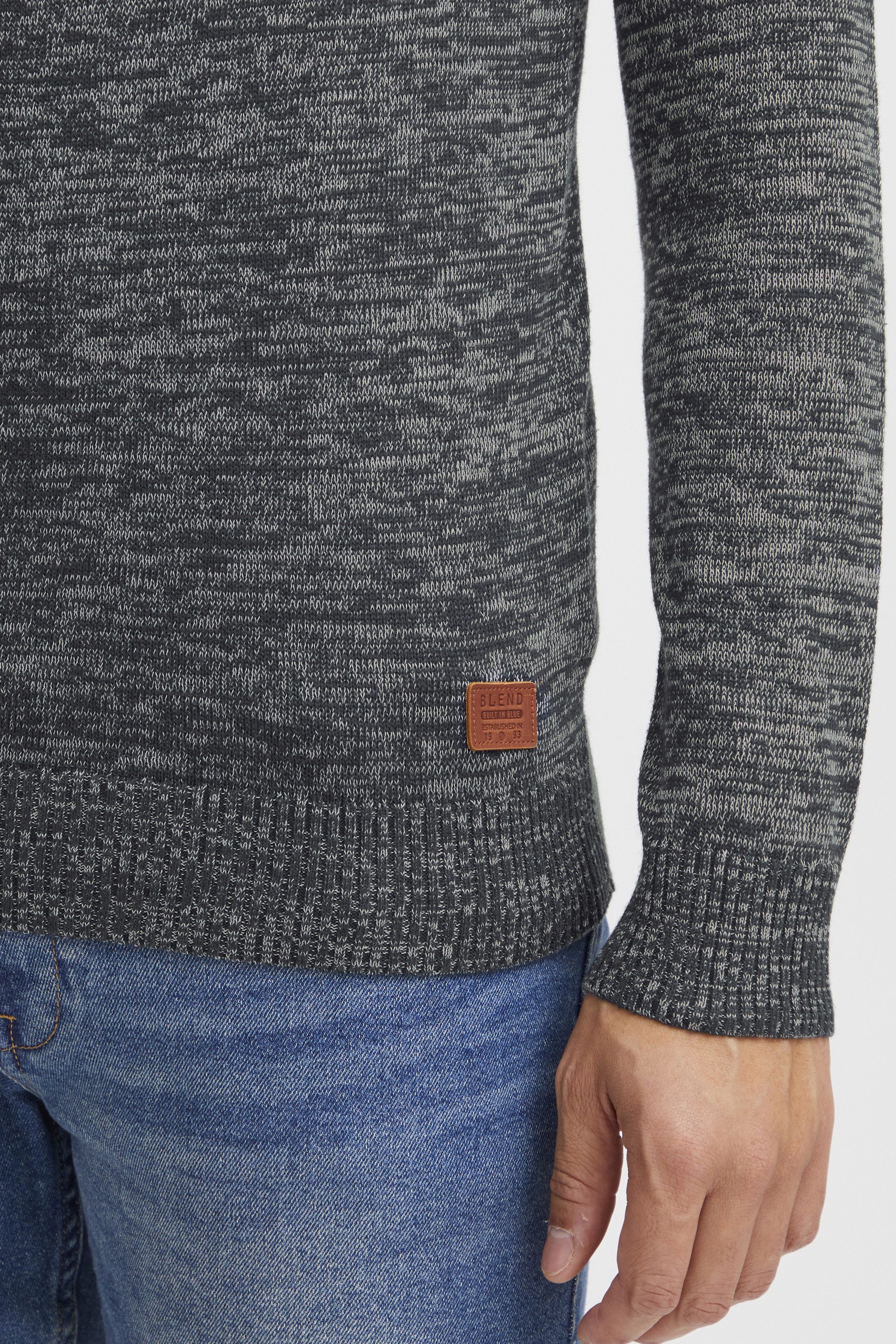 Blend Troyer BHDanovan Strickpullover in MeLange-Optik