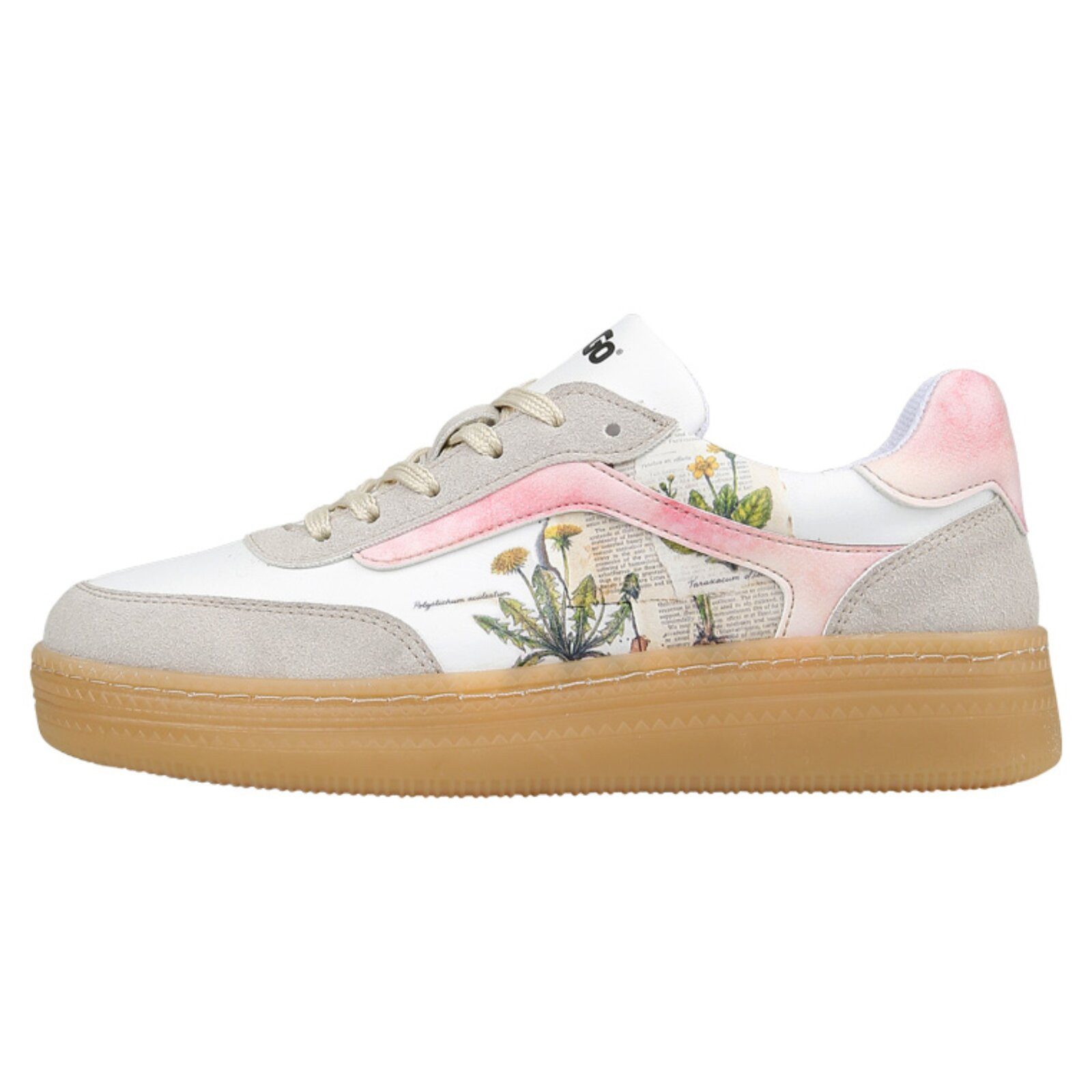 DOGO Monet Low-Top Sneaker Botanical Notes Damen Sneaker Sneaker Handgefertigt