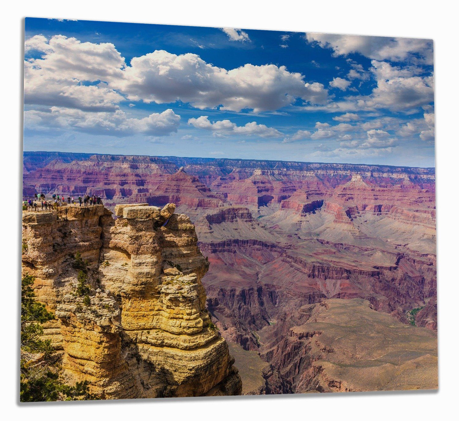 Wallario Herd-Abdeckplatte Felsenschlucht im Grand Canyon Park Arizona, ESG-Sicherheitsglas, (Glasplatte, 1 tlg., inkl. 5mm Noppen), verschiedene Größen