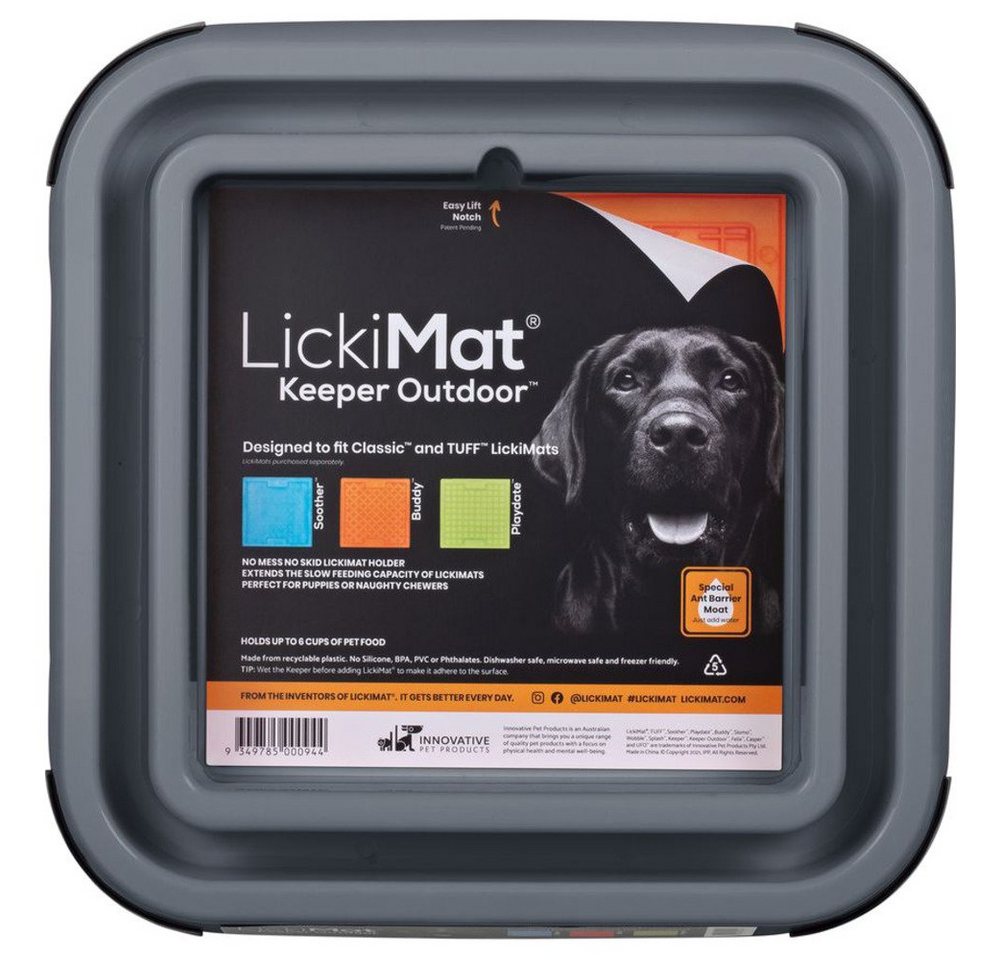 Thumbnail - LickiMat Futternapf Outdoor Keeper grey