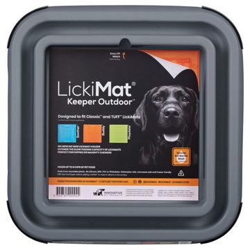 LickiMat Futterbehälter Outdoor Keeper grey