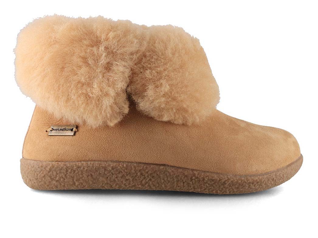 Haflinger Lammfell Hausschuhe Lemmi Hausschuh