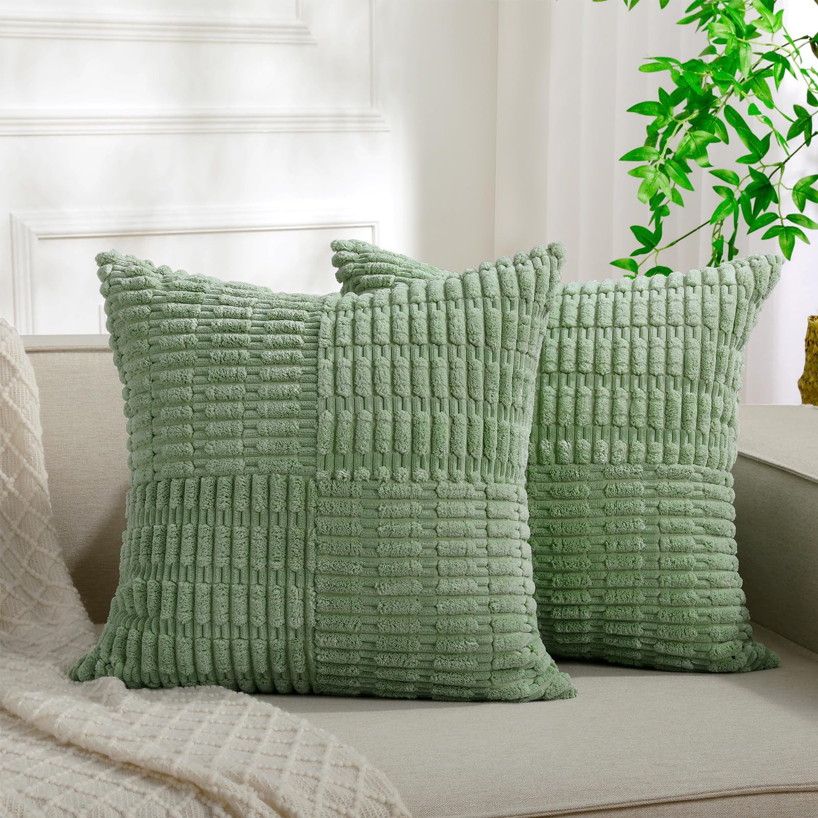 CLTYQ Kissenbezug Weihnachten Kissenbezüge Kord Kissenhülle günstig online kaufen