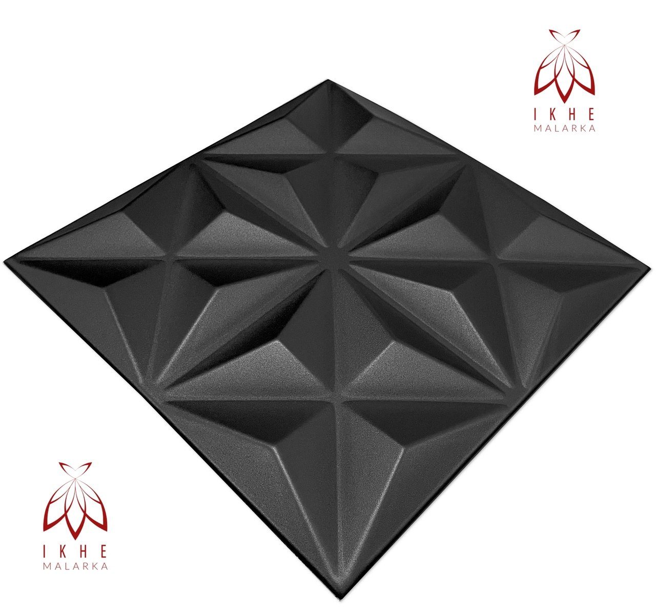 IKHEMalarka 3D Wandpaneel aus Polystyrol Styropor XPS 4m²/16 Stück, BxL: 50 günstig online kaufen