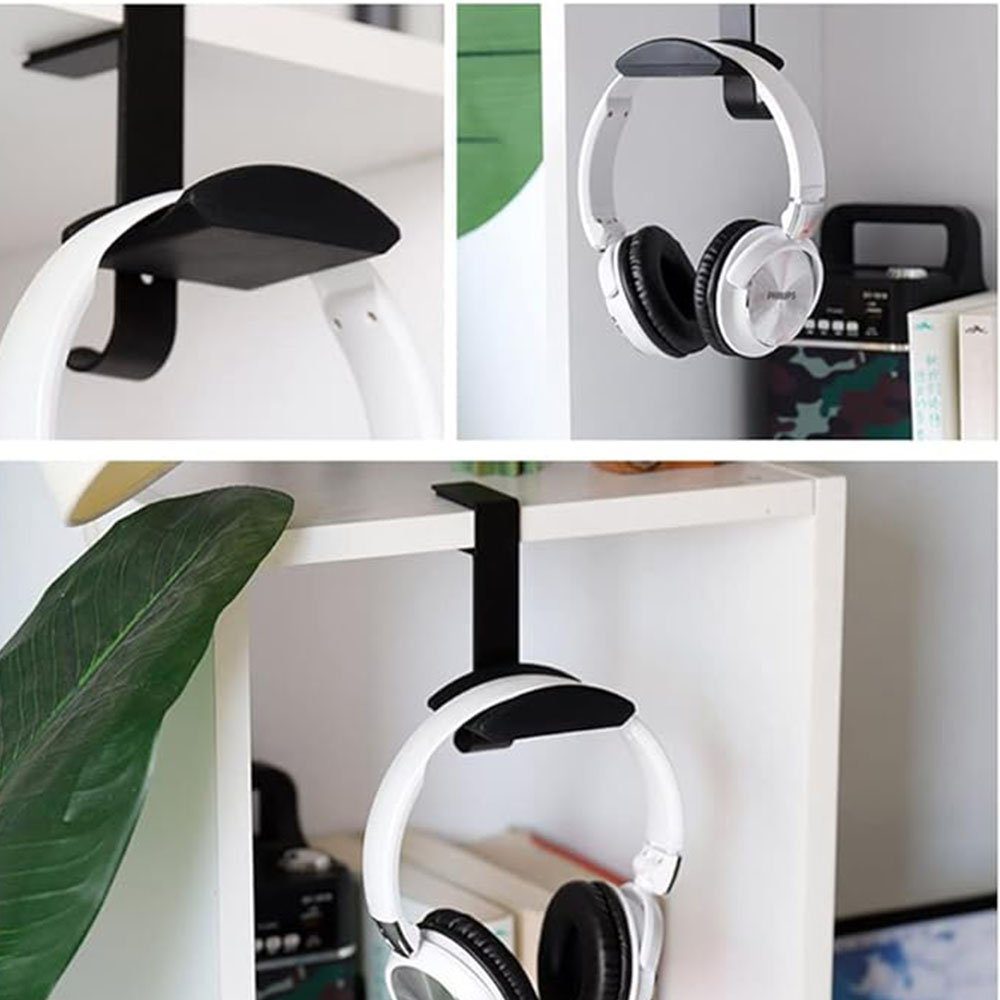FELIXLEO Headset Halterung Verstellbar Kopfhörerständer Multifunktion Kopfhörerhalter
