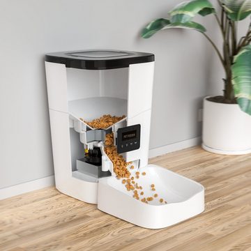 ANTEN Futterautomat 3L WIFI Elektronischer Futterautomat Katzen Hunde Futterspender, Automatischer Futternapf